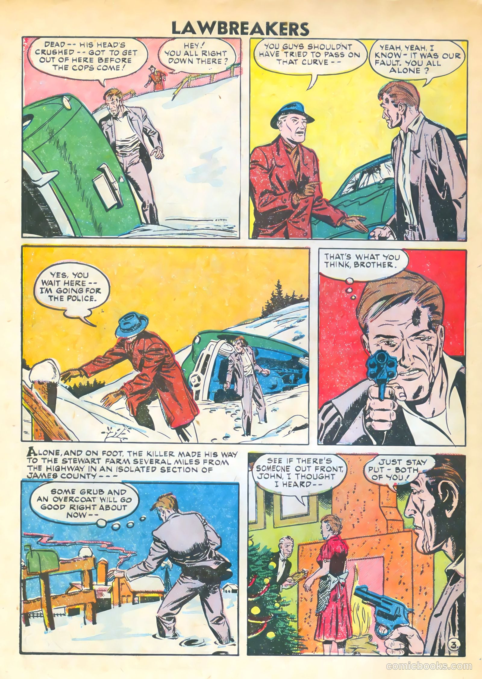 Lawbreakers #6 (1952) — page 30 of 36