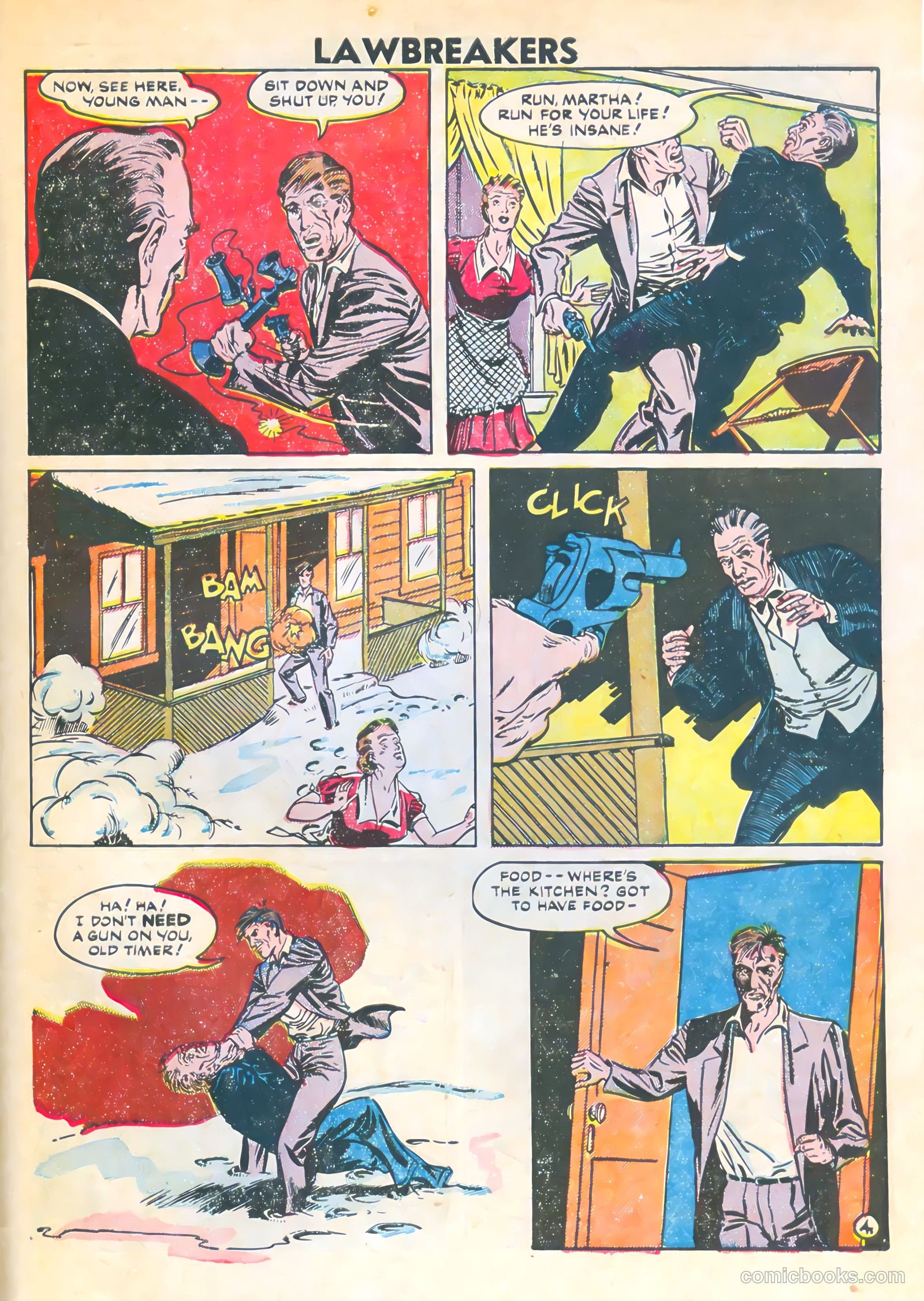 Lawbreakers #6 (1952) — page 31 of 36