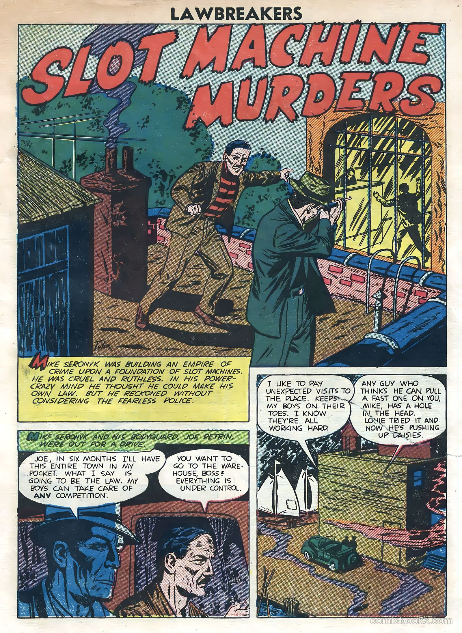 Lawbreakers #7 (1952) — page 3 of 36