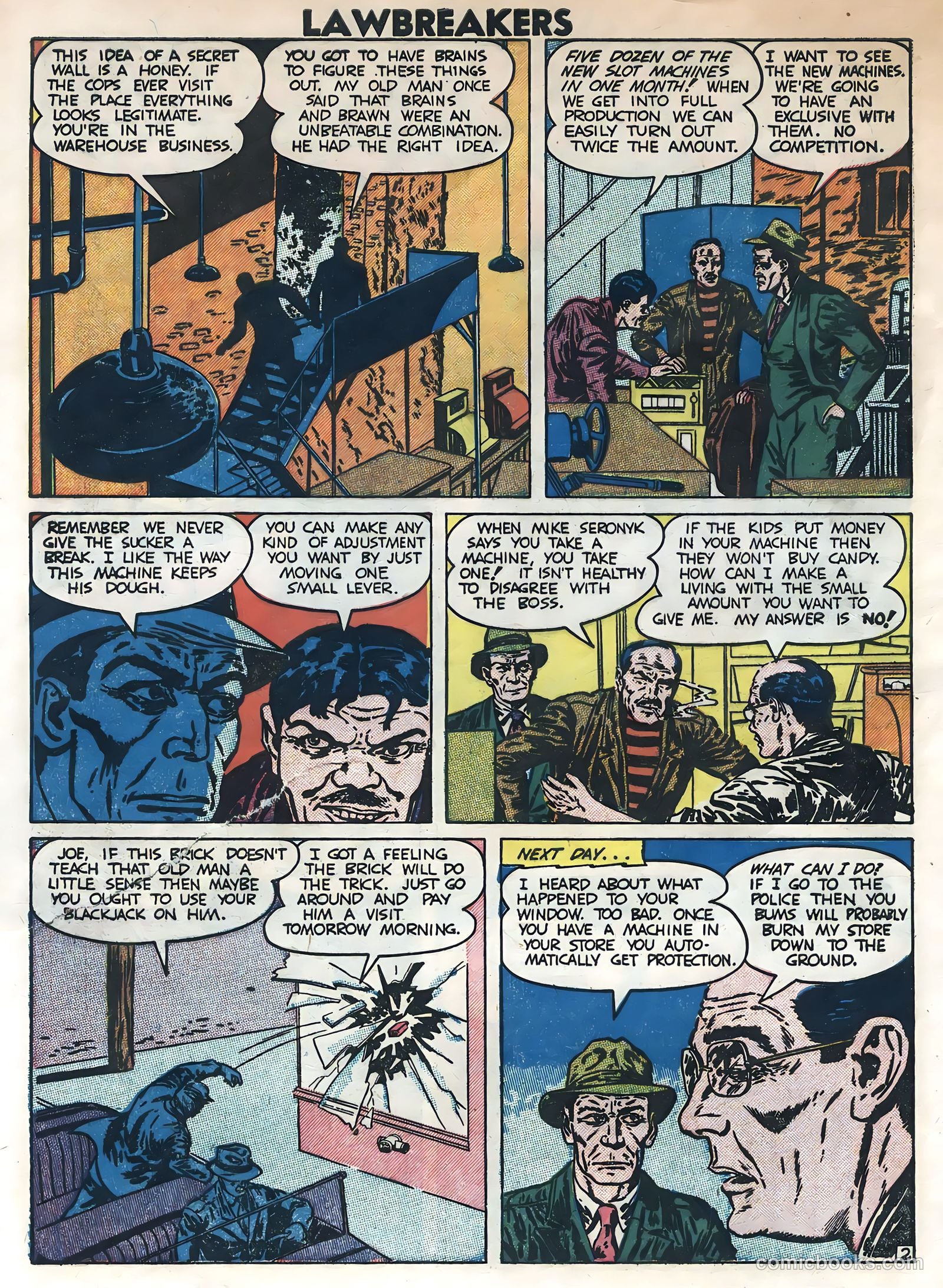 Lawbreakers #7 (1952) — page 4 of 36