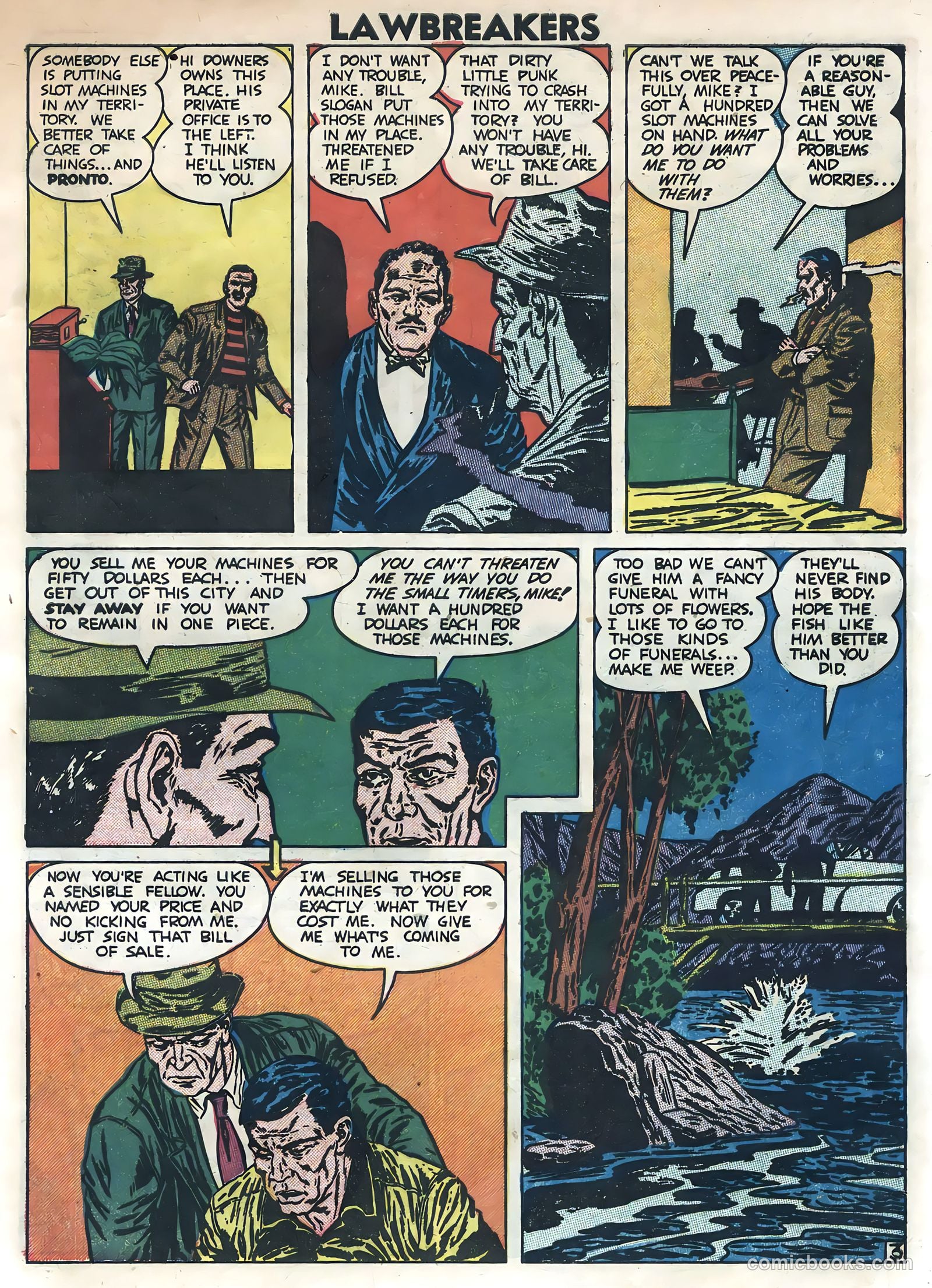 Lawbreakers #7 (1952) — page 5 of 36