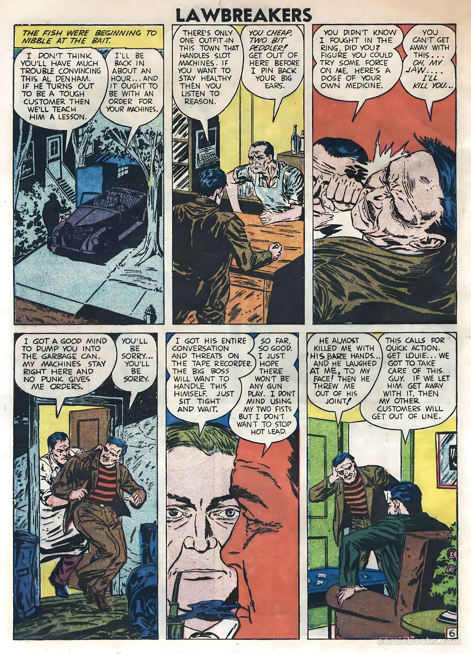 Lawbreakers #7 (1952) — page 8 of 36