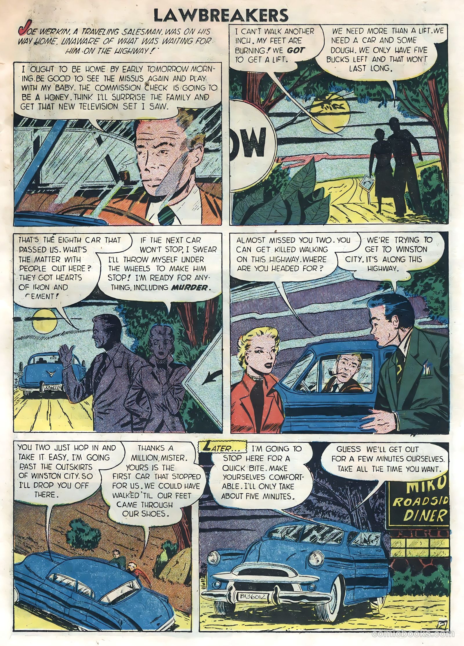 Lawbreakers #7 (1952) — page 11 of 36
