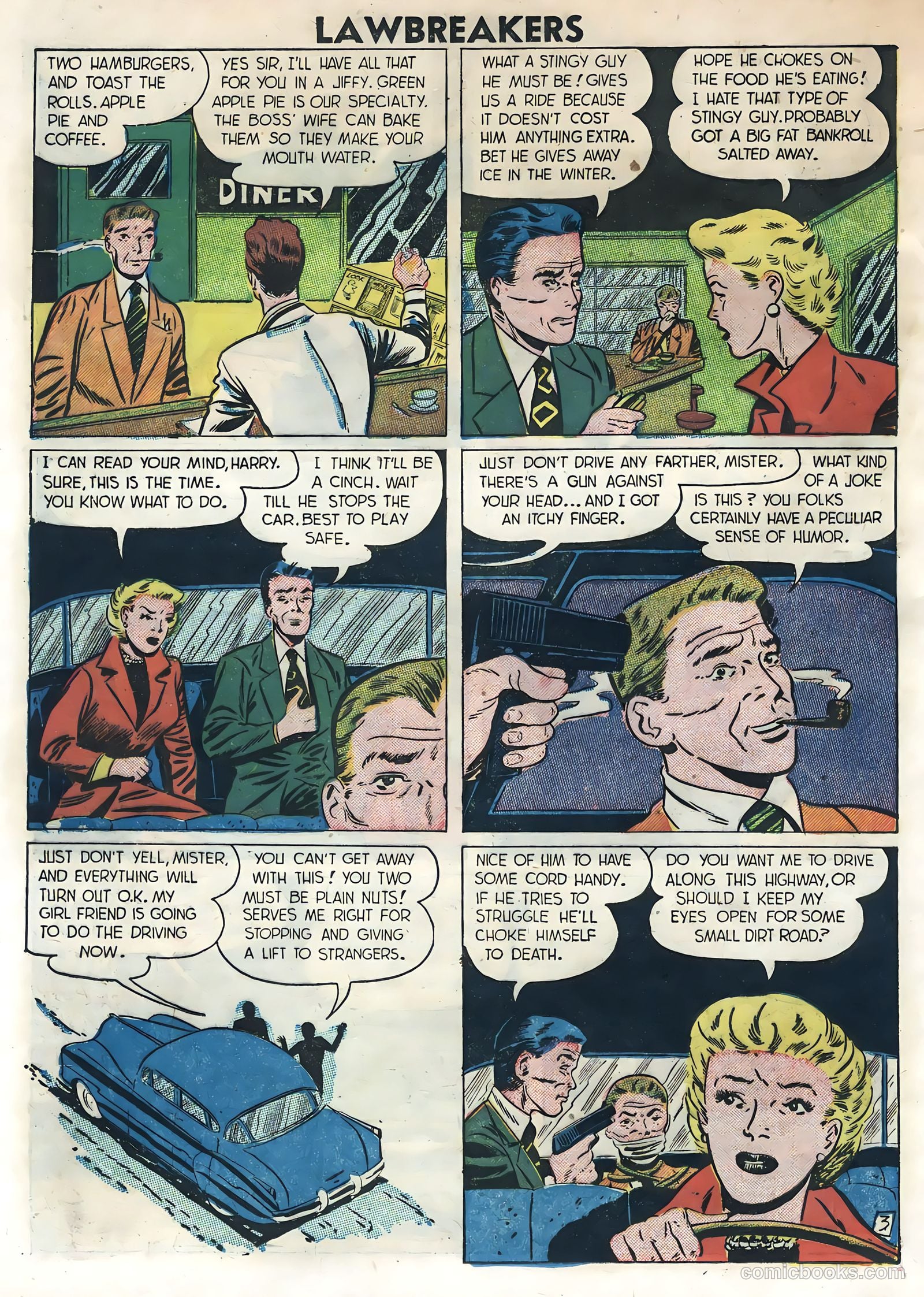 Lawbreakers #7 (1952) — page 12 of 36