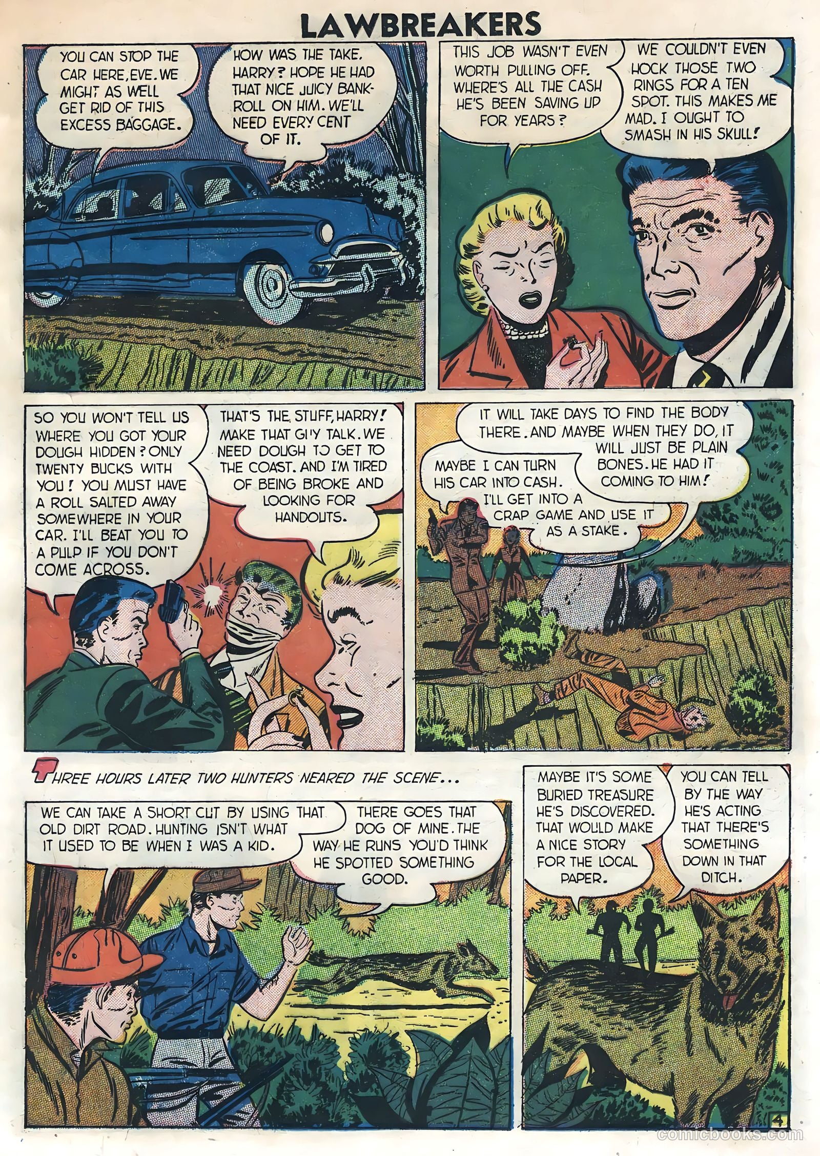 Lawbreakers #7 (1952) — page 13 of 36