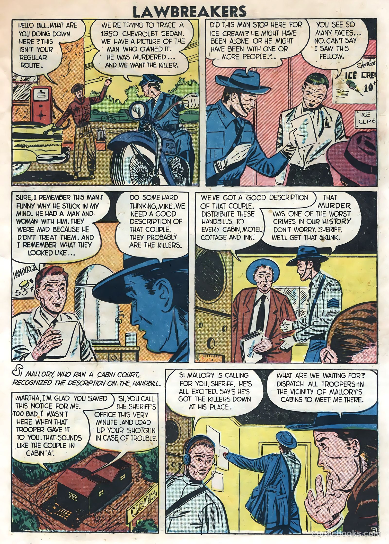 Lawbreakers #7 (1952) — page 15 of 36