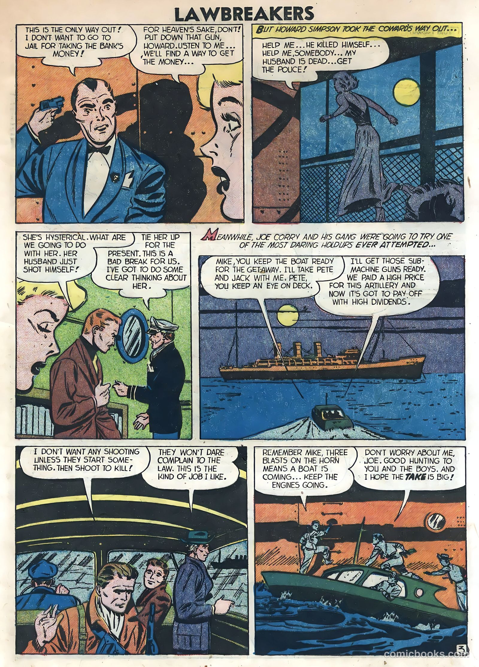 Lawbreakers #7 (1952) — page 21 of 36