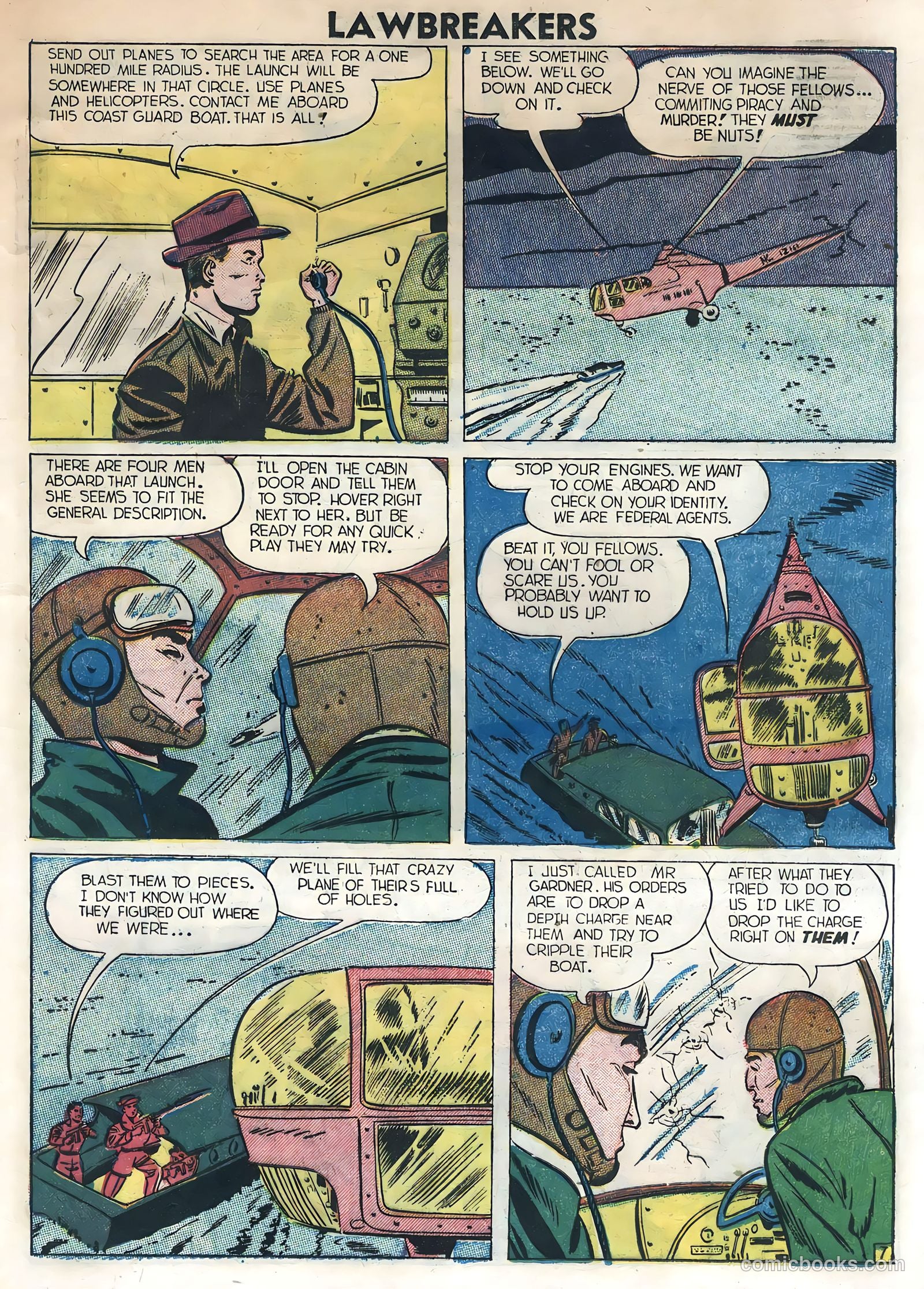 Lawbreakers #7 (1952) — page 25 of 36