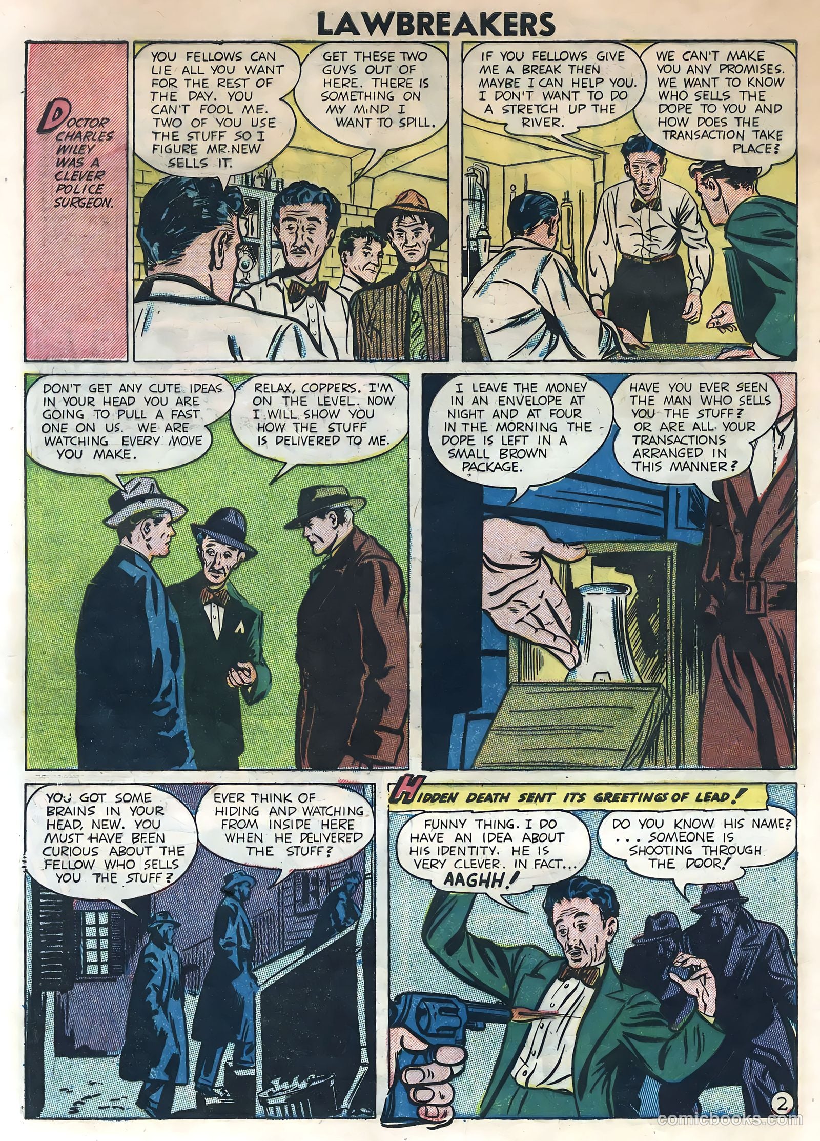 Lawbreakers #7 (1952) — page 28 of 36