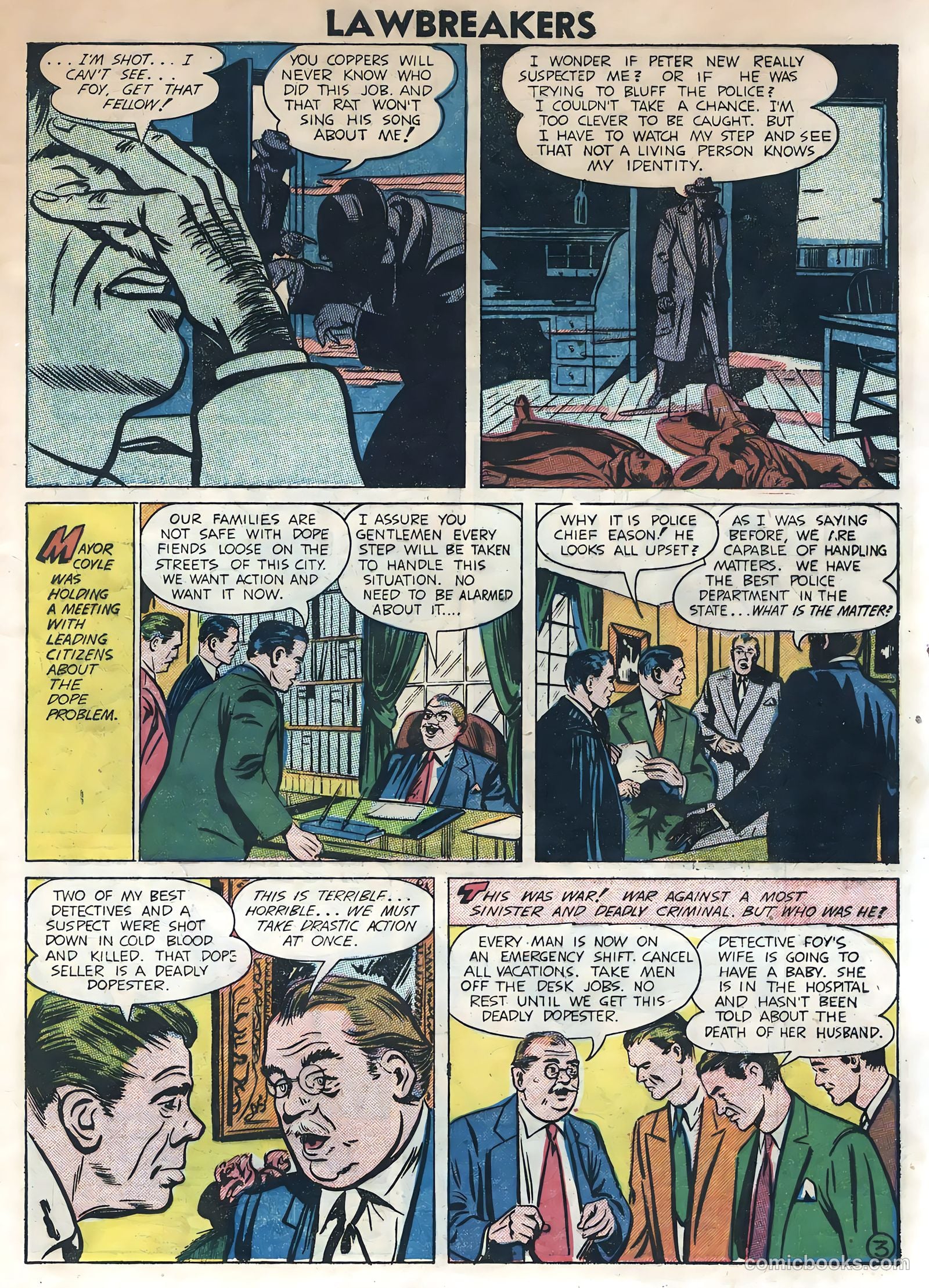 Lawbreakers #7 (1952) — page 29 of 36