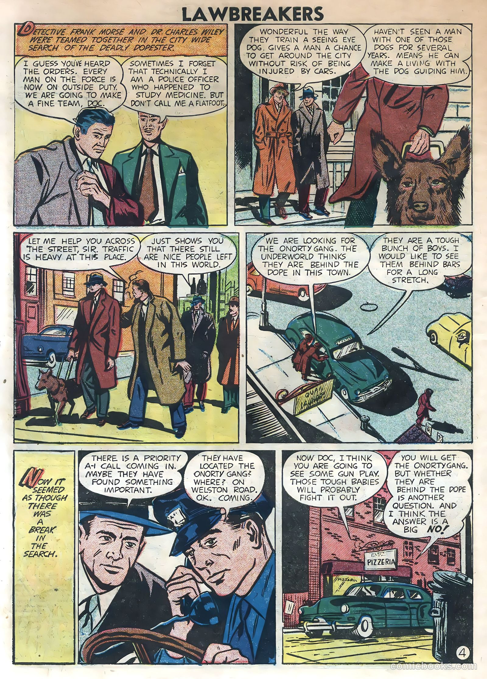 Lawbreakers #7 (1952) — page 30 of 36