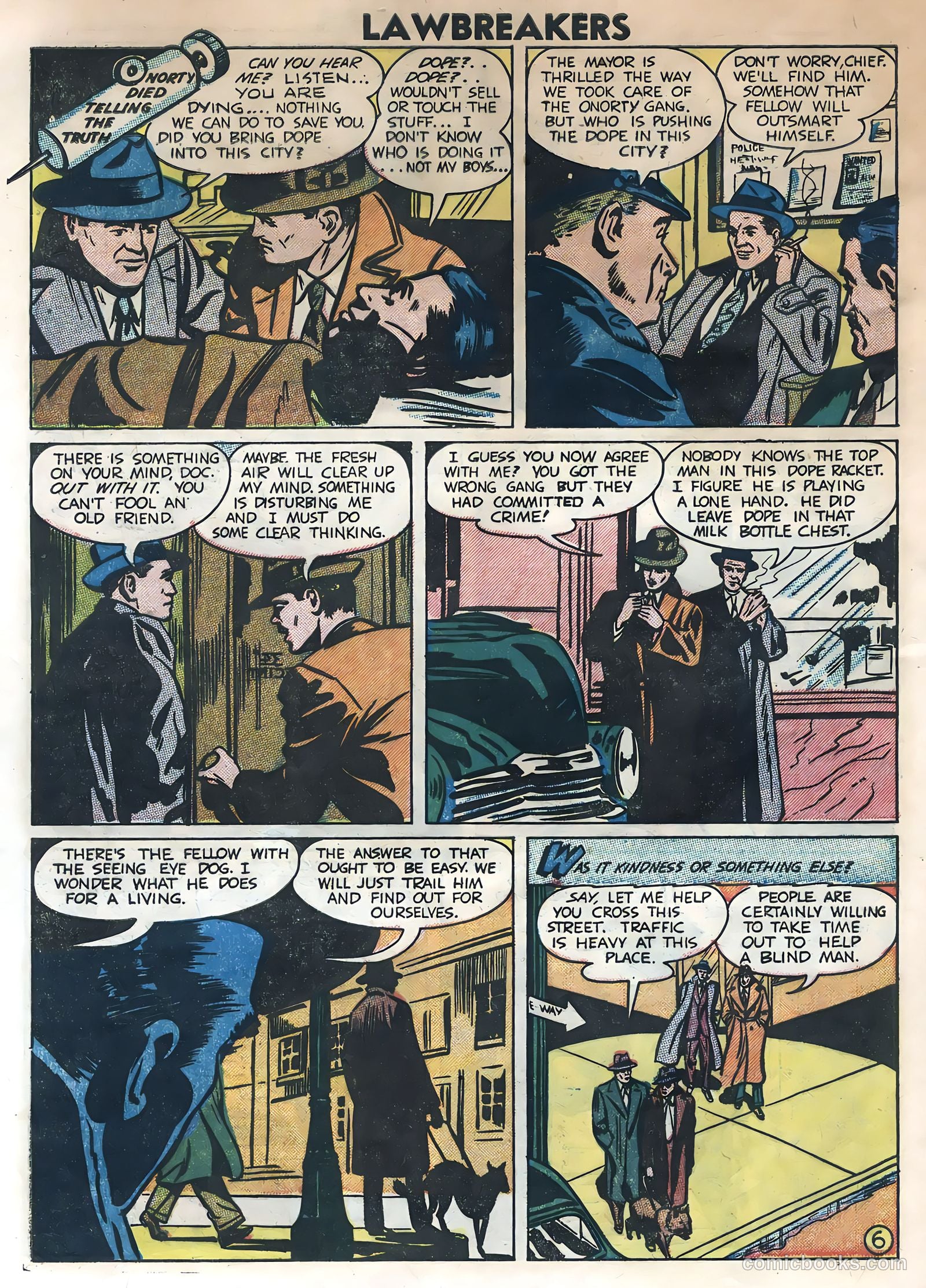 Lawbreakers #7 (1952) — page 32 of 36