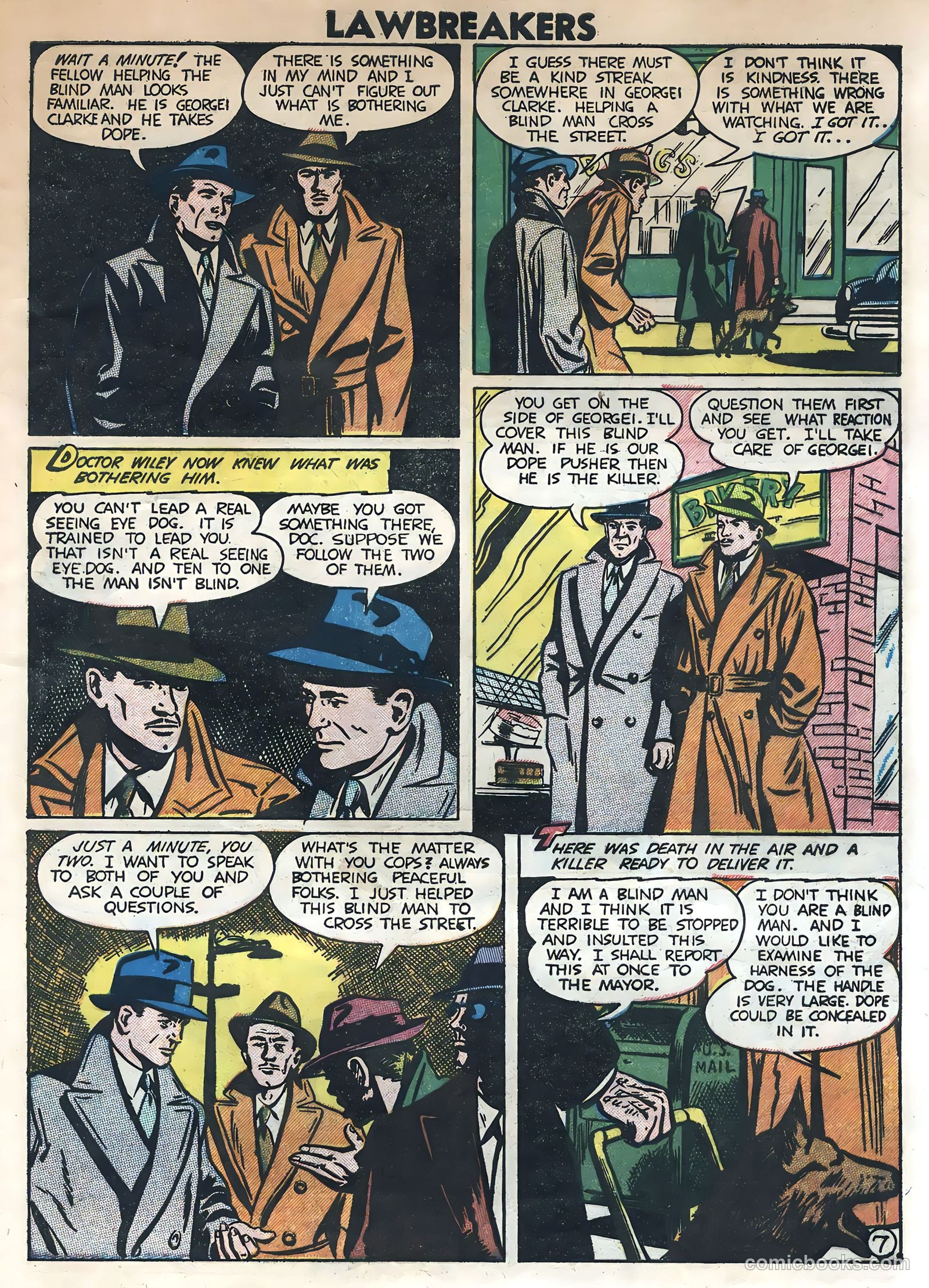 Lawbreakers #7 (1952) — page 33 of 36