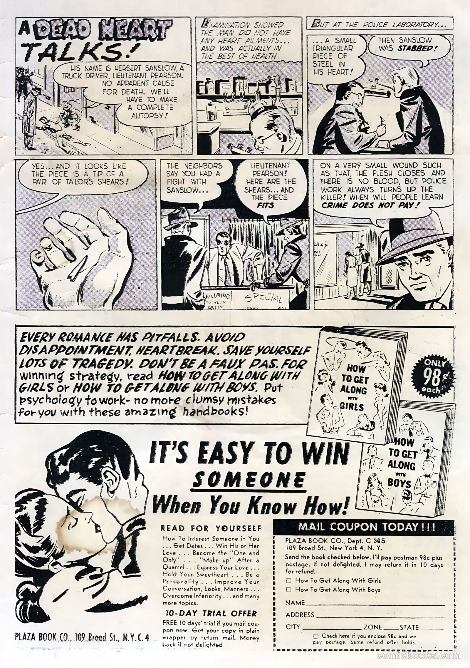 Lawbreakers #7 (1952) — page 35 of 36