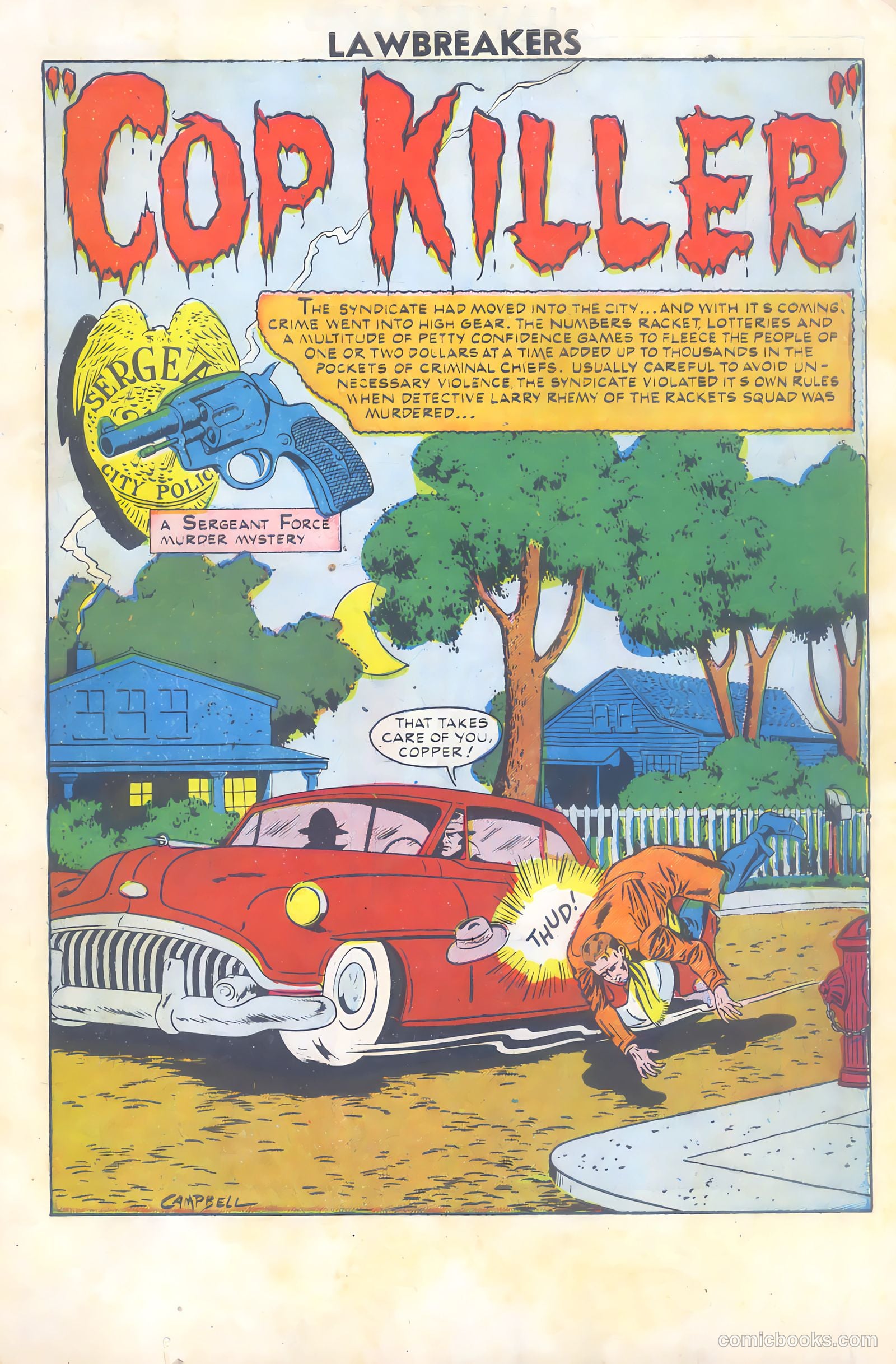 Lawbreakers #8 (1952) — page 3 of 36