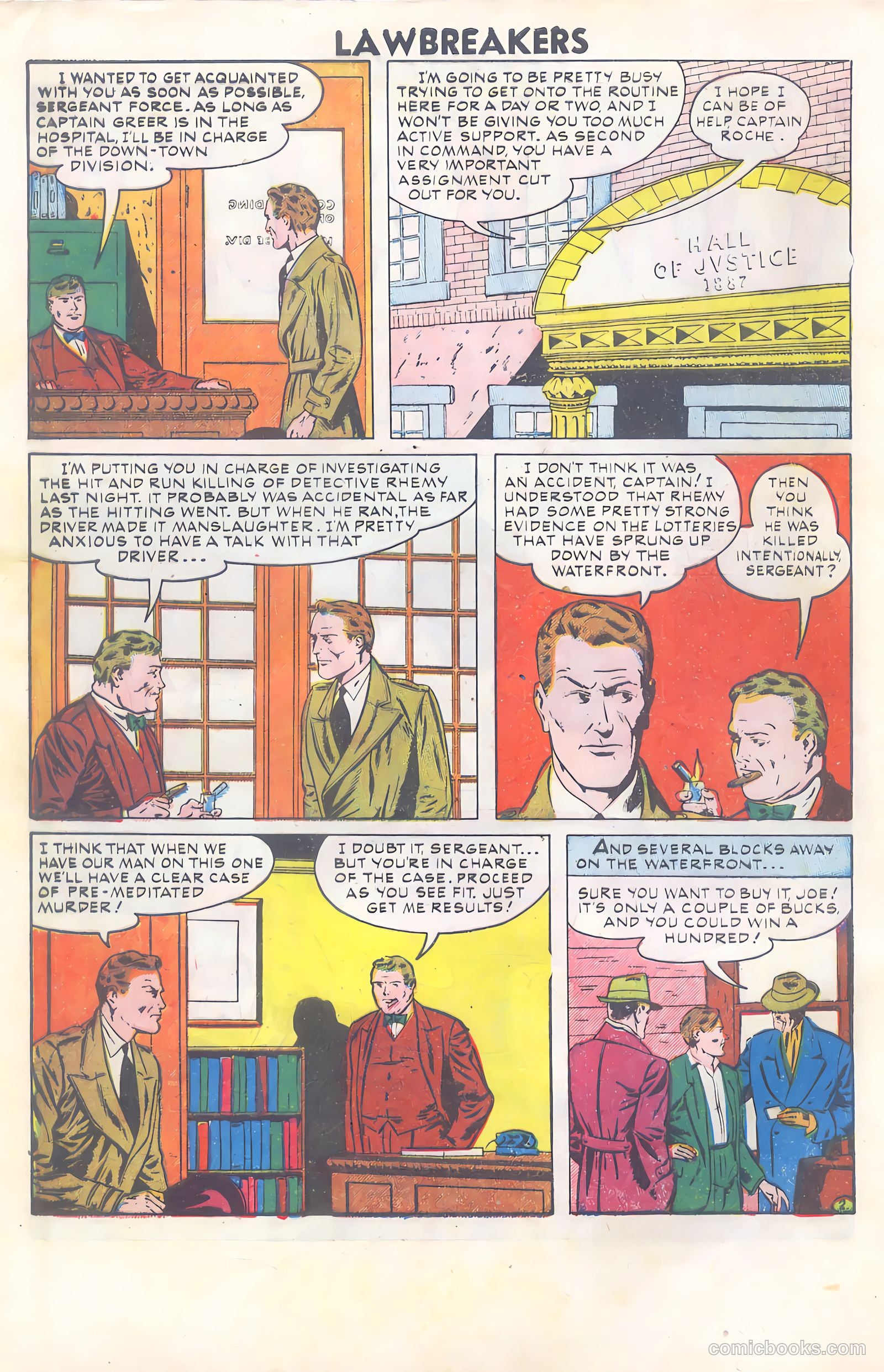 Lawbreakers #8 (1952) — page 4 of 36
