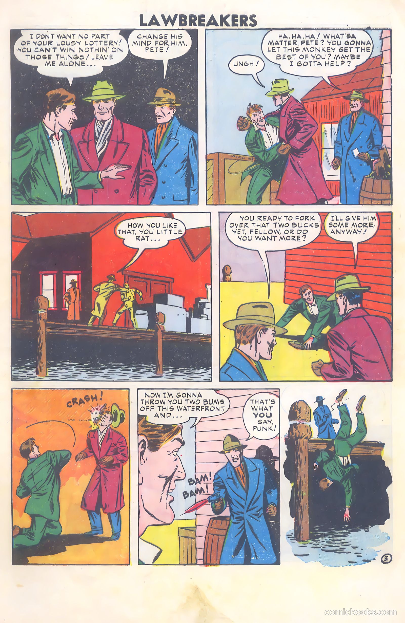 Lawbreakers #8 (1952) — page 5 of 36