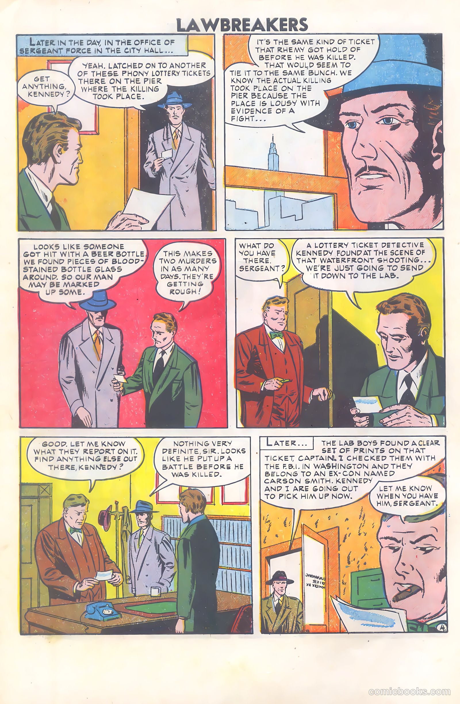 Lawbreakers #8 (1952) — page 6 of 36