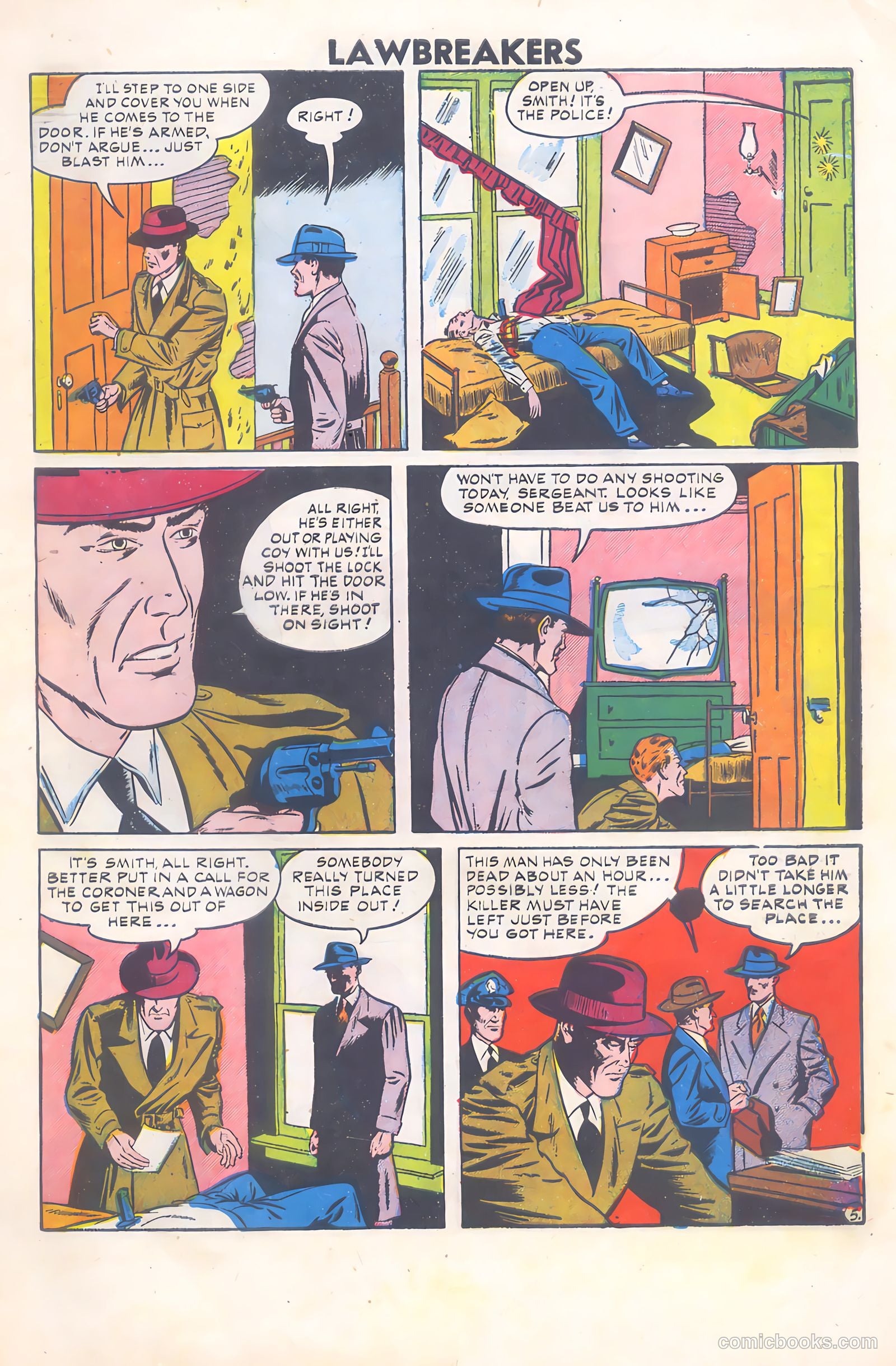 Lawbreakers #8 (1952) — page 7 of 36