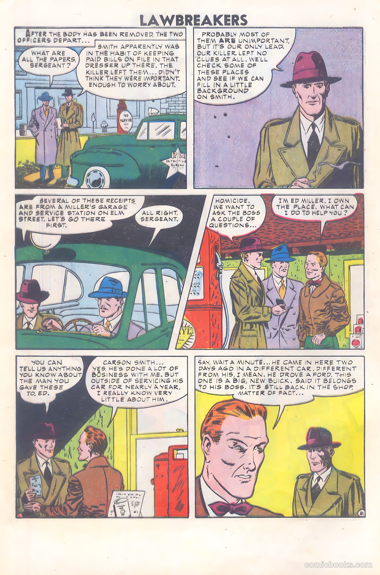 Lawbreakers #8 (1952) — page 8 of 36