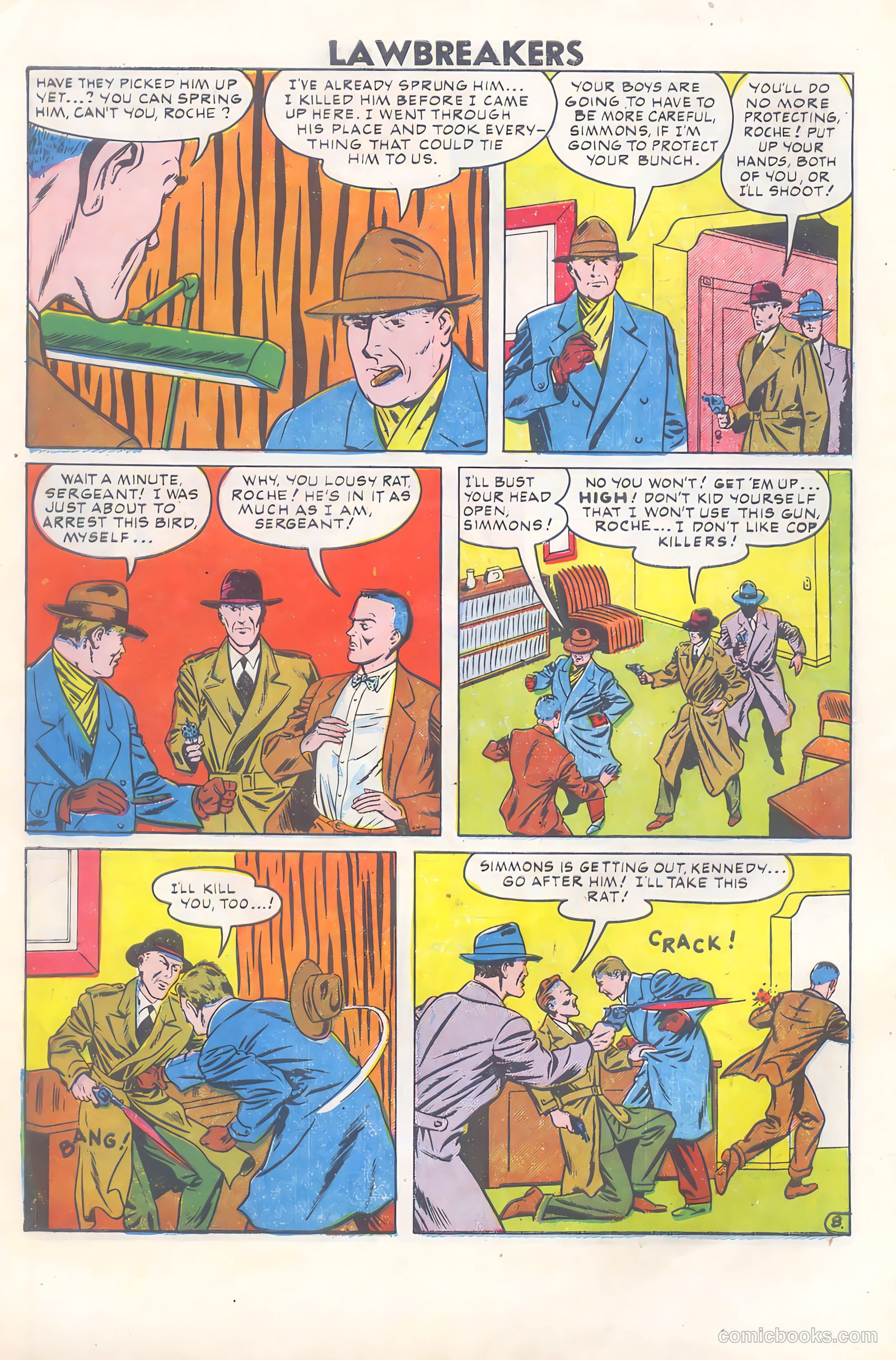 Lawbreakers #8 (1952) — page 10 of 36
