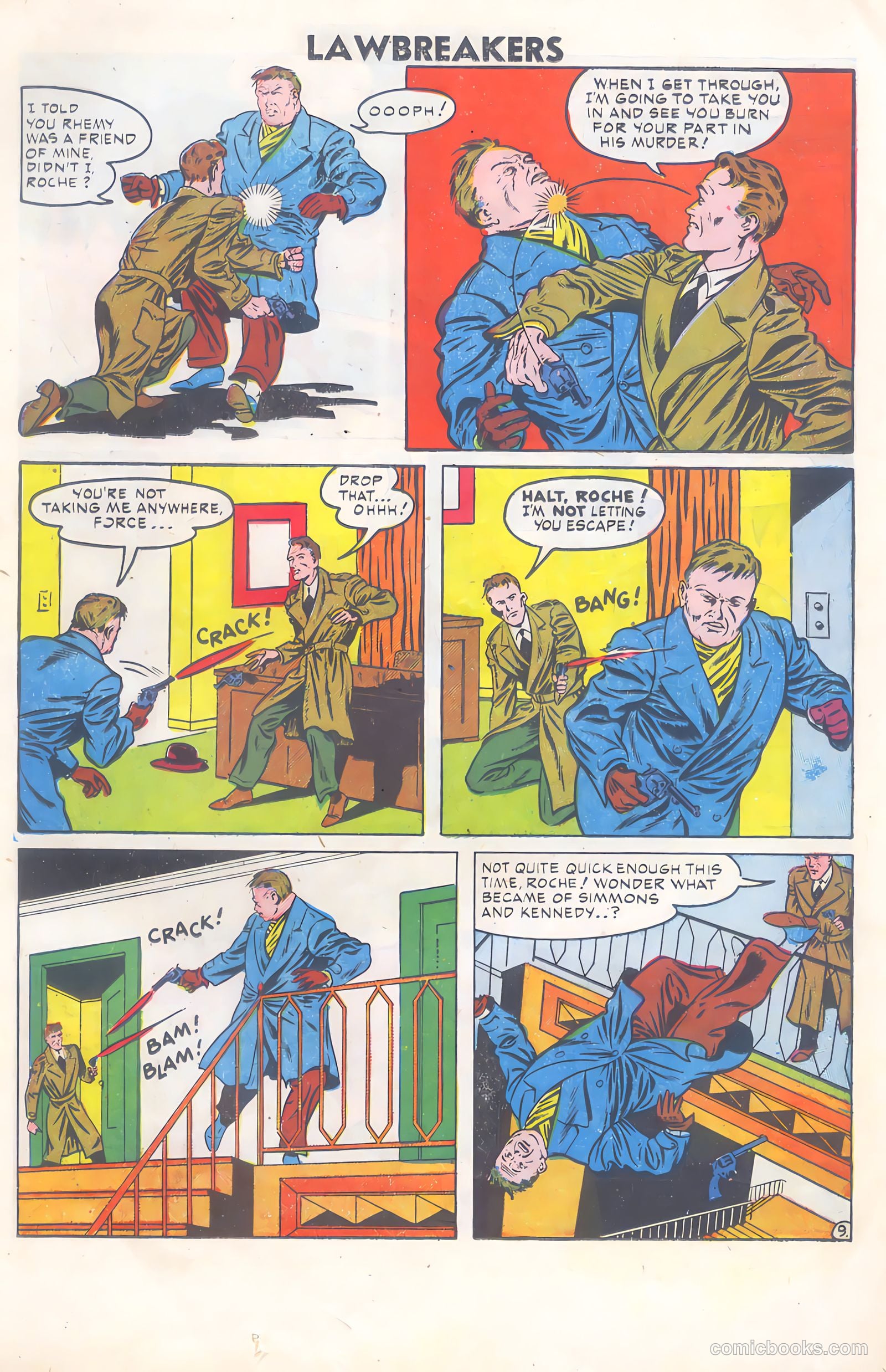 Lawbreakers #8 (1952) — page 11 of 36