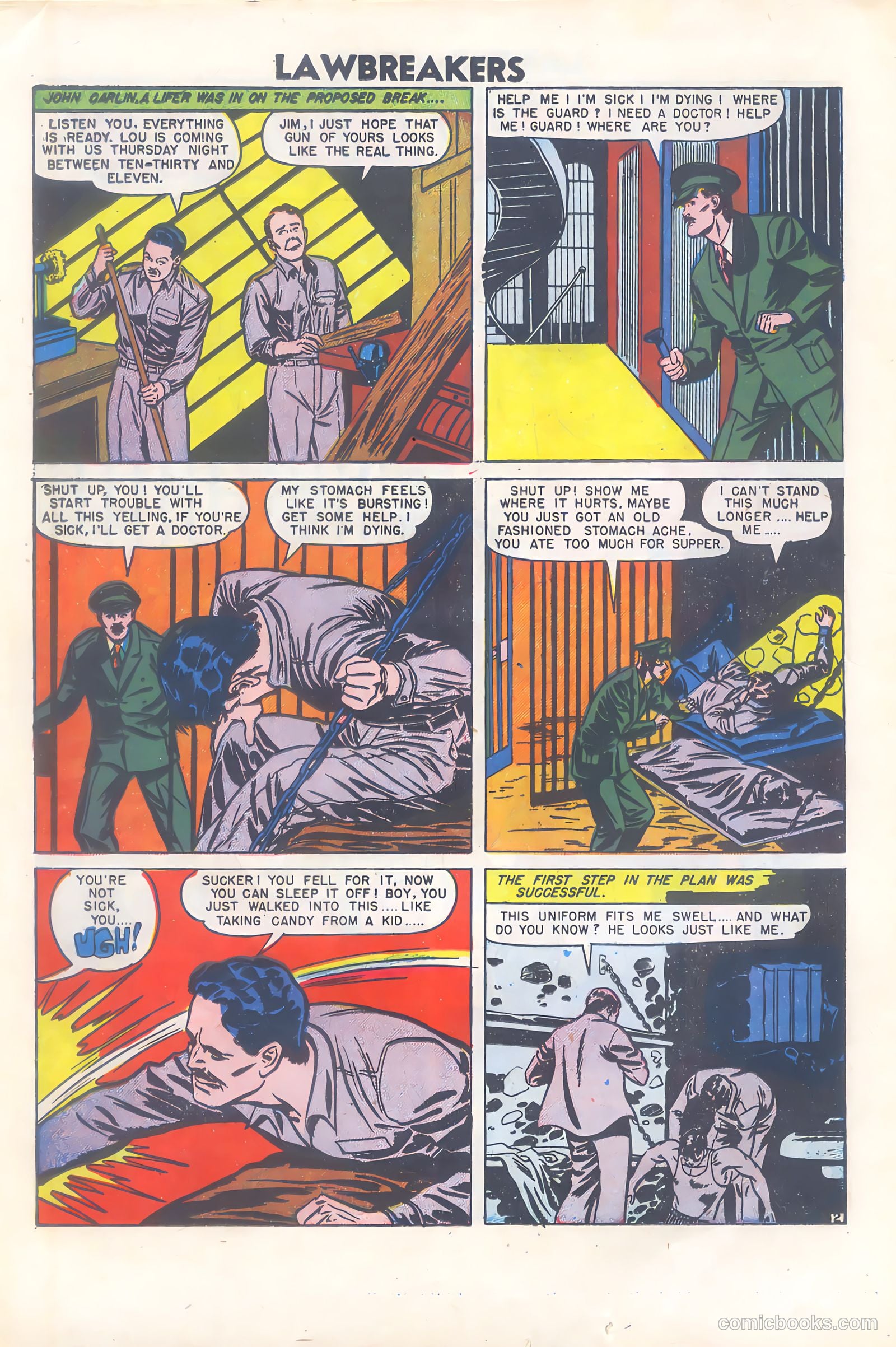 Lawbreakers #8 (1952) — page 14 of 36
