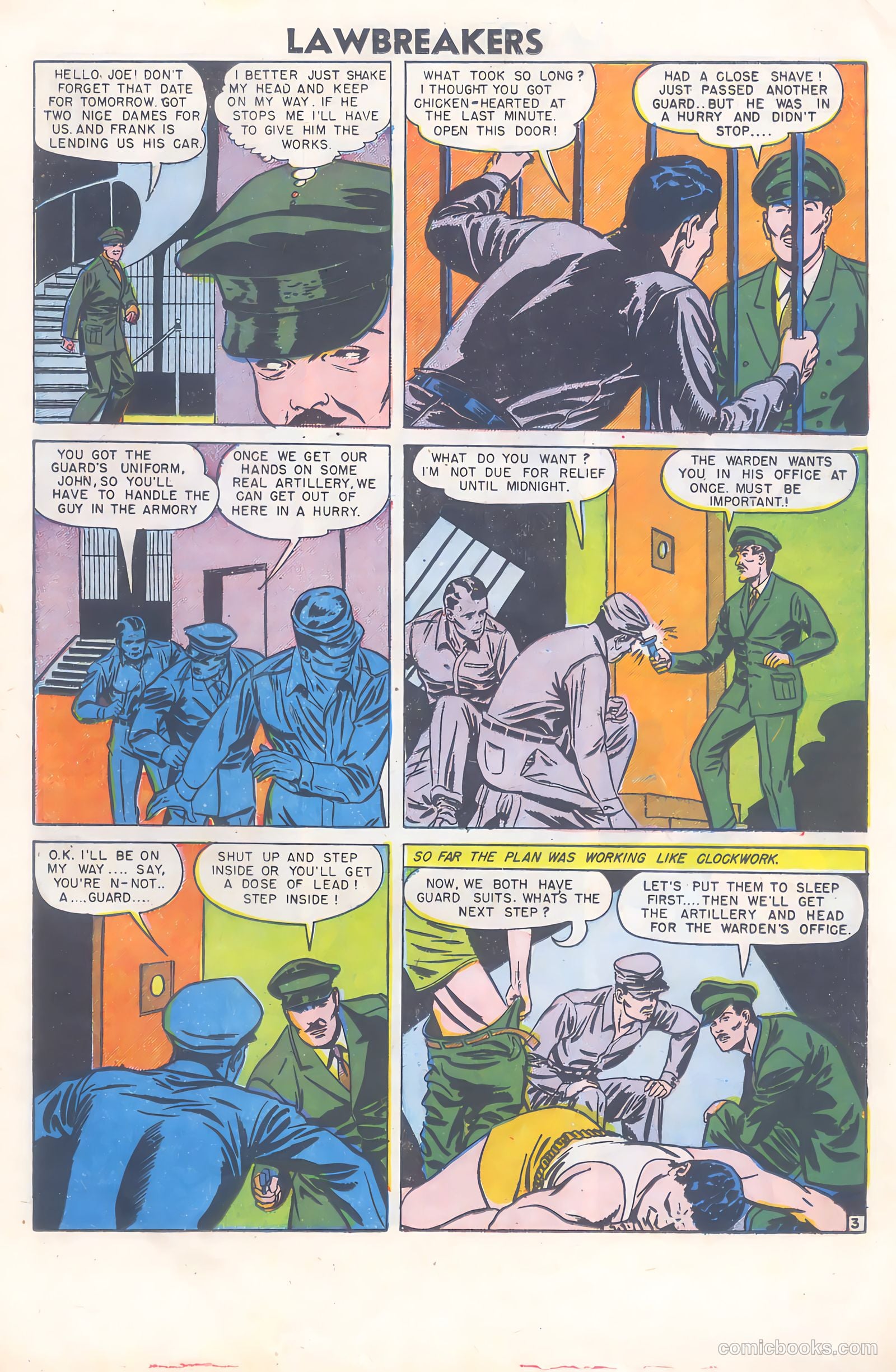Lawbreakers #8 (1952) — page 15 of 36