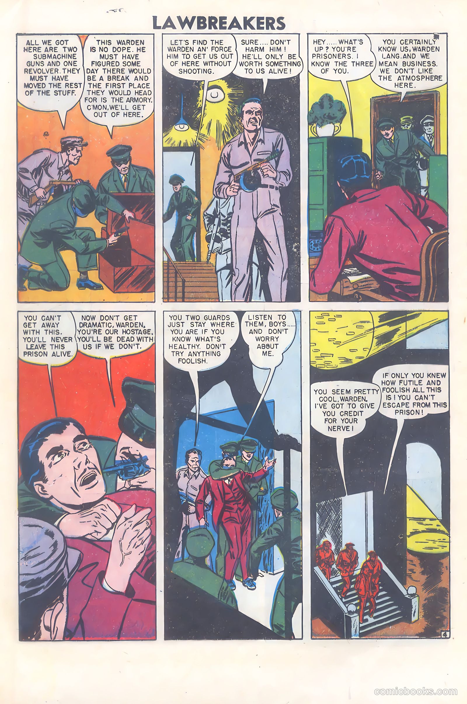 Lawbreakers #8 (1952) — page 16 of 36