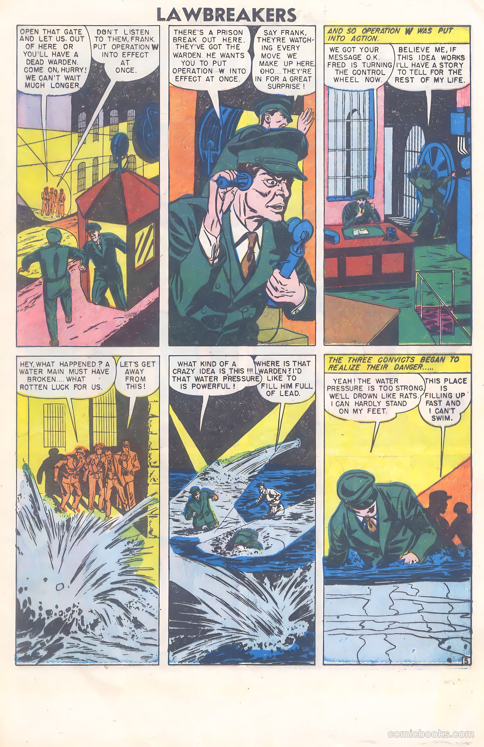 Lawbreakers #8 (1952) — page 17 of 36