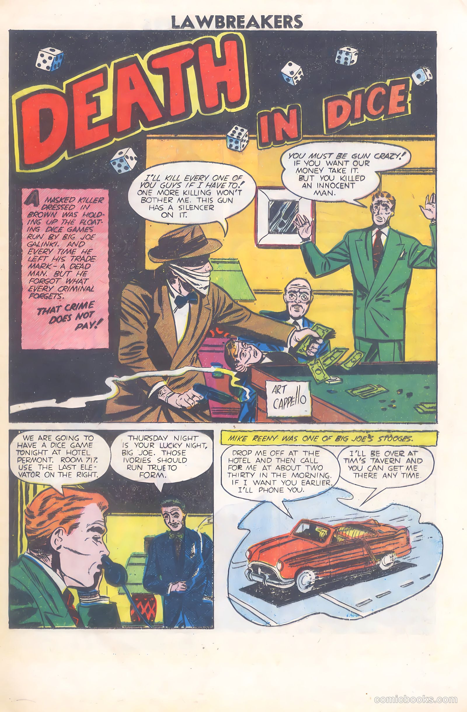 Lawbreakers #8 (1952) — page 21 of 36