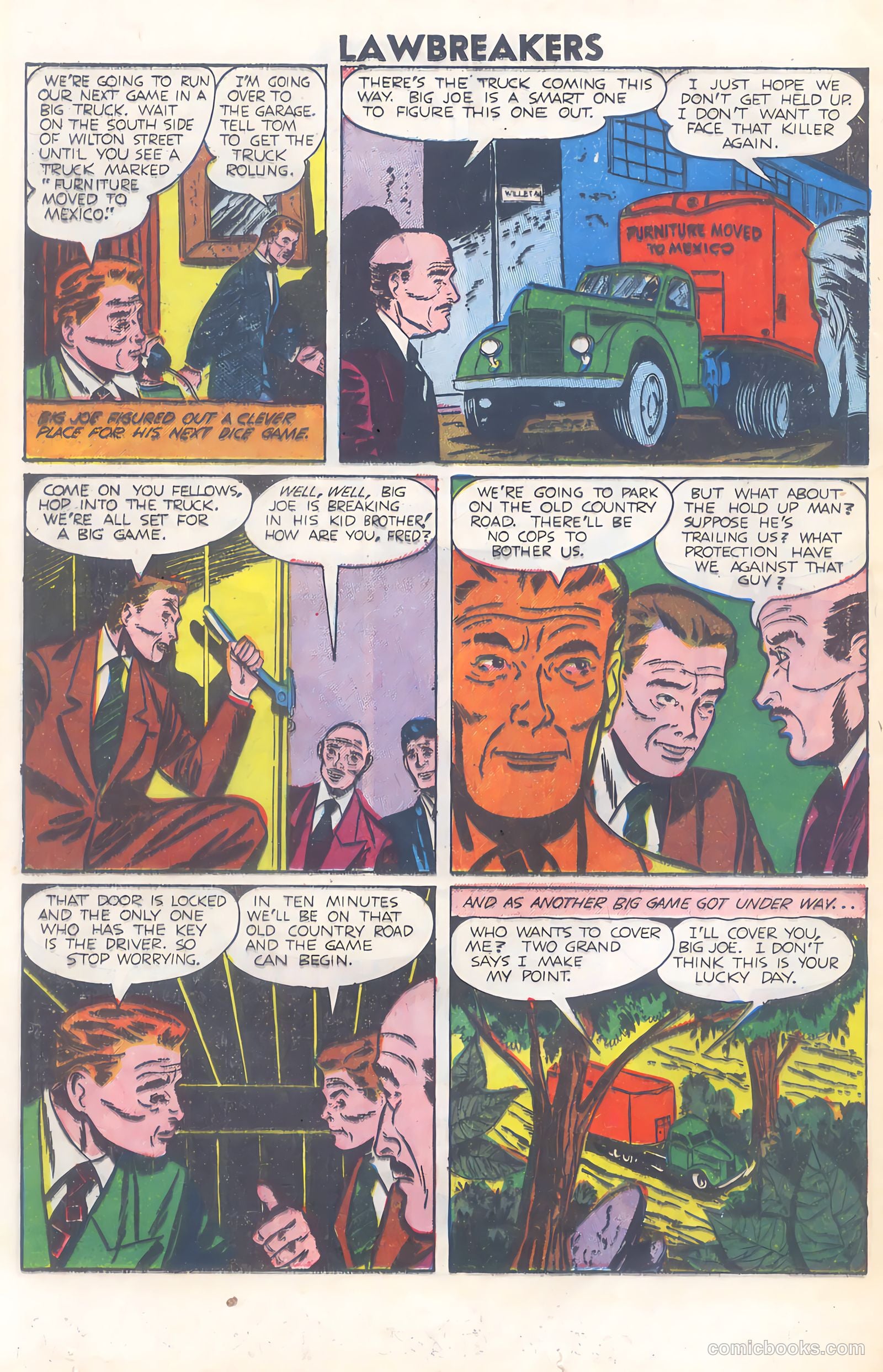 Lawbreakers #8 (1952) — page 24 of 36