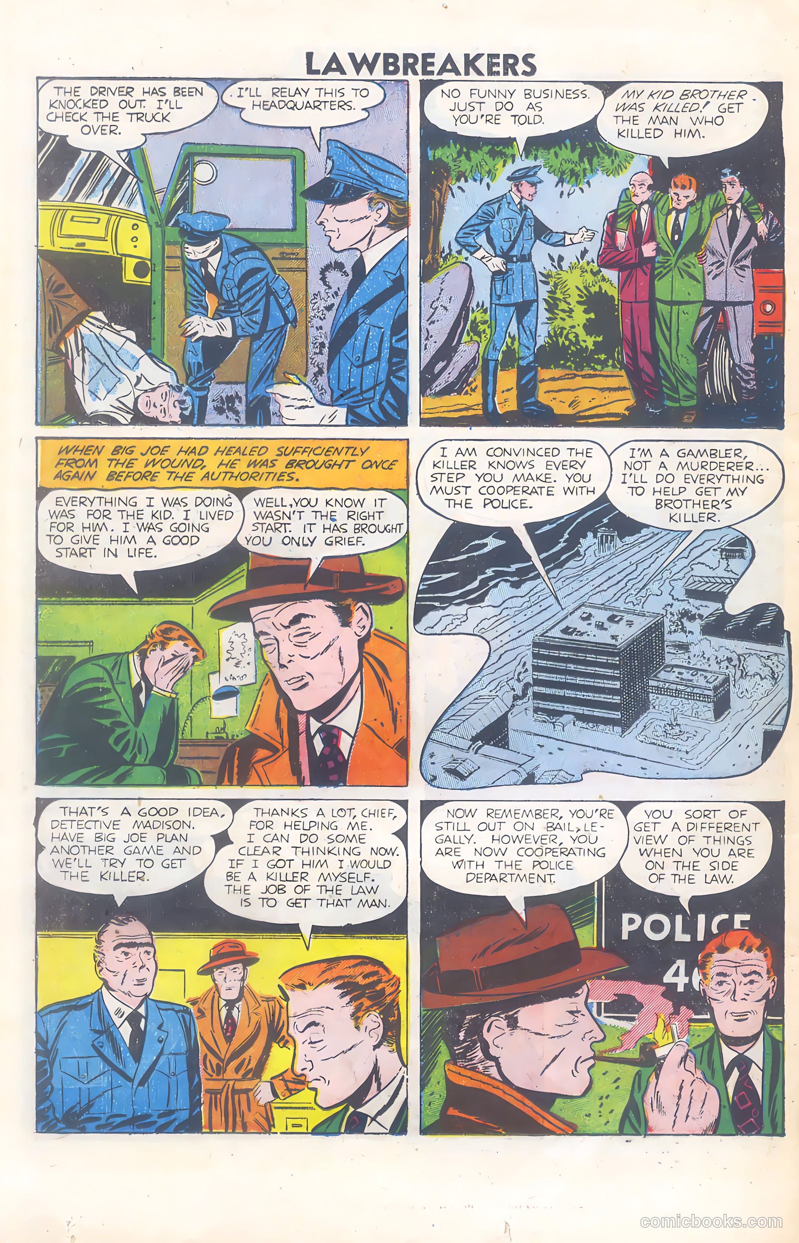 Lawbreakers #8 (1952) — page 26 of 36