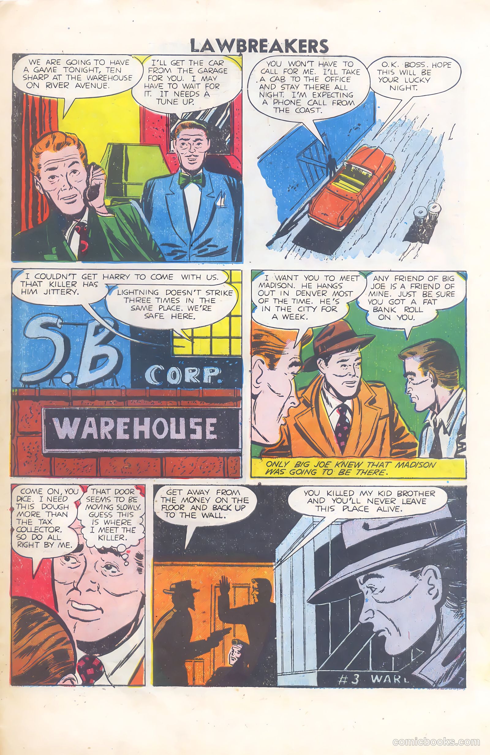 Lawbreakers #8 (1952) — page 27 of 36