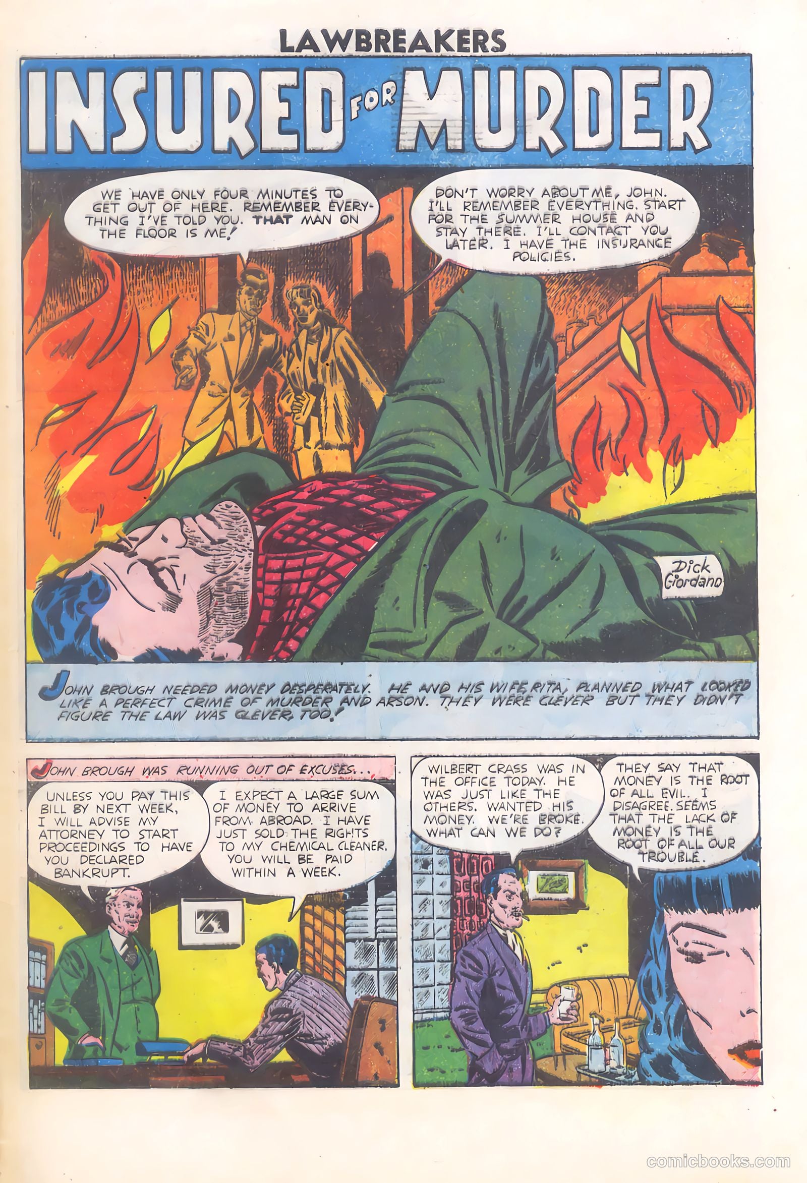 Lawbreakers #8 (1952) — page 29 of 36
