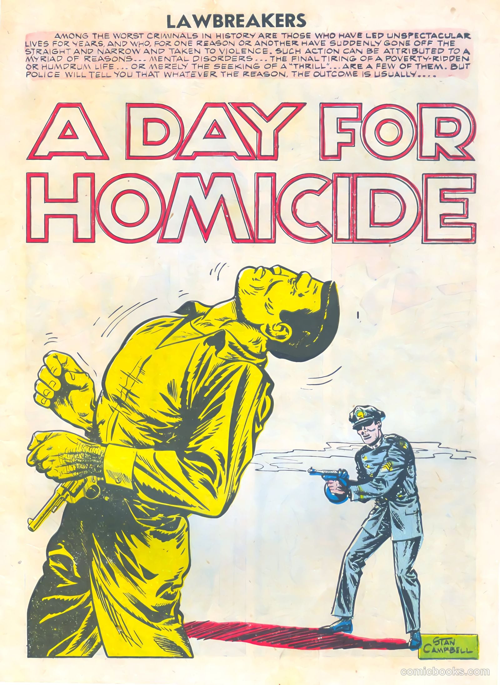 Lawbreakers #9 (1952) — page 3 of 36