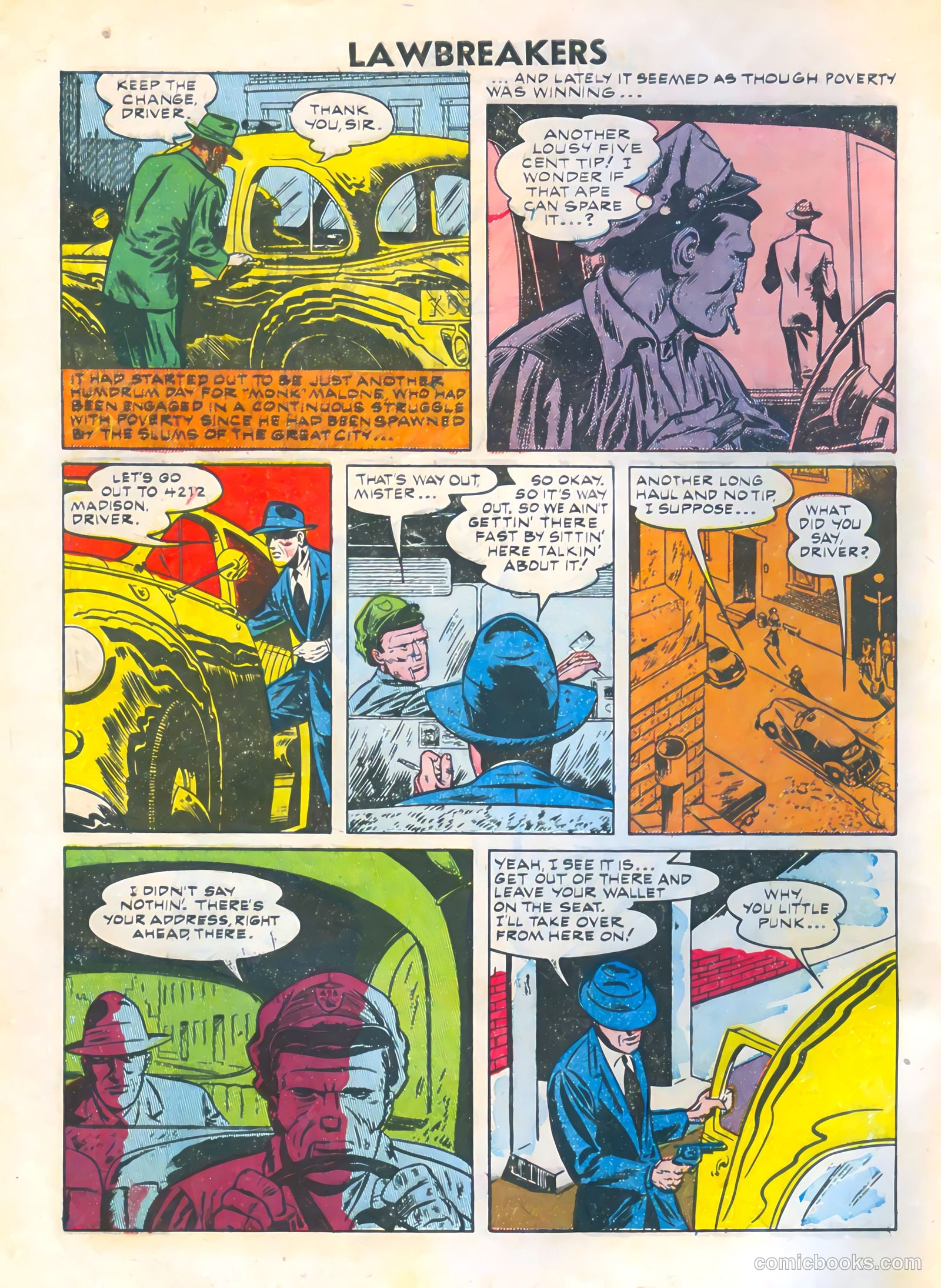 Lawbreakers #9 (1952) — page 4 of 36