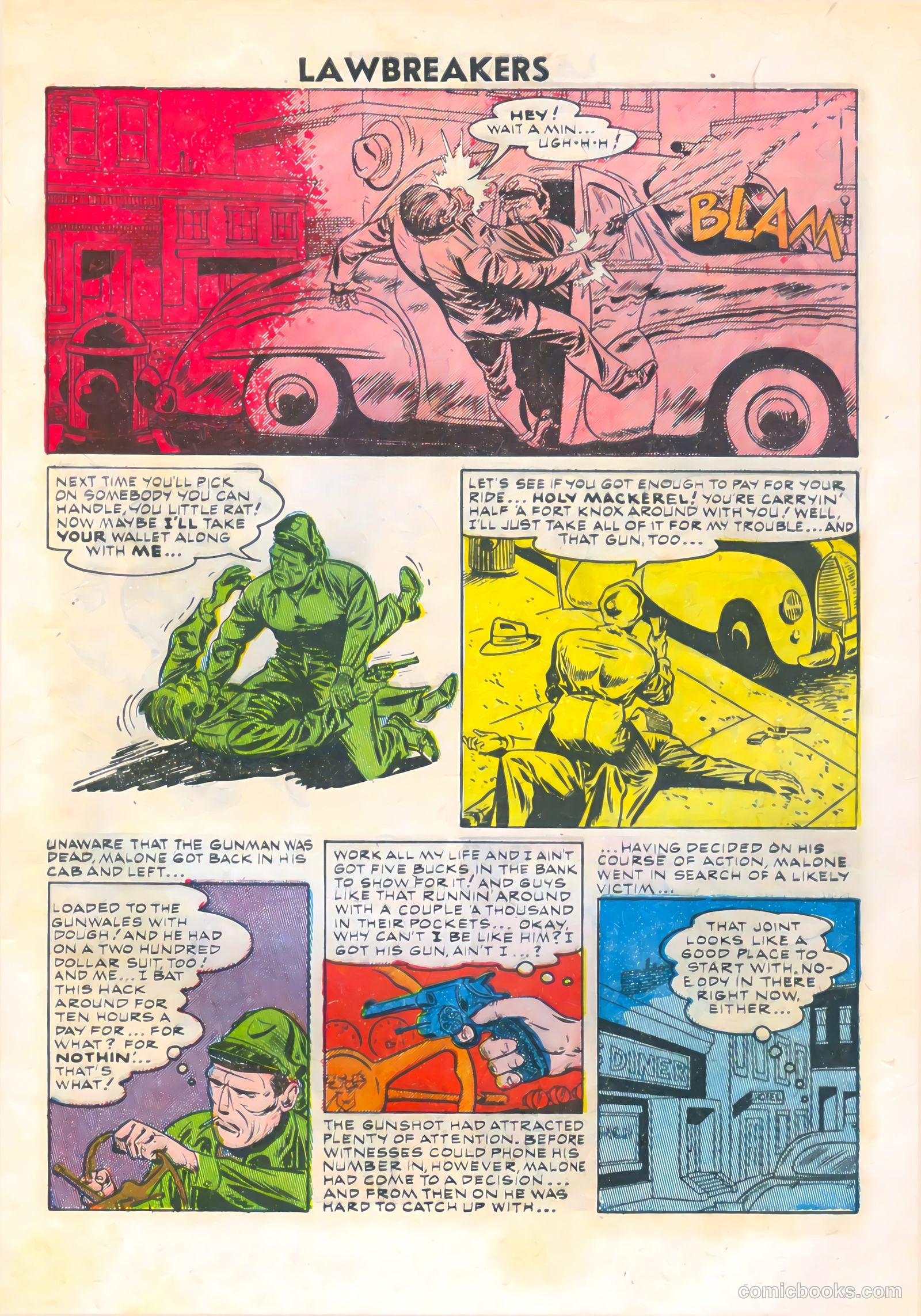 Lawbreakers #9 (1952) — page 5 of 36