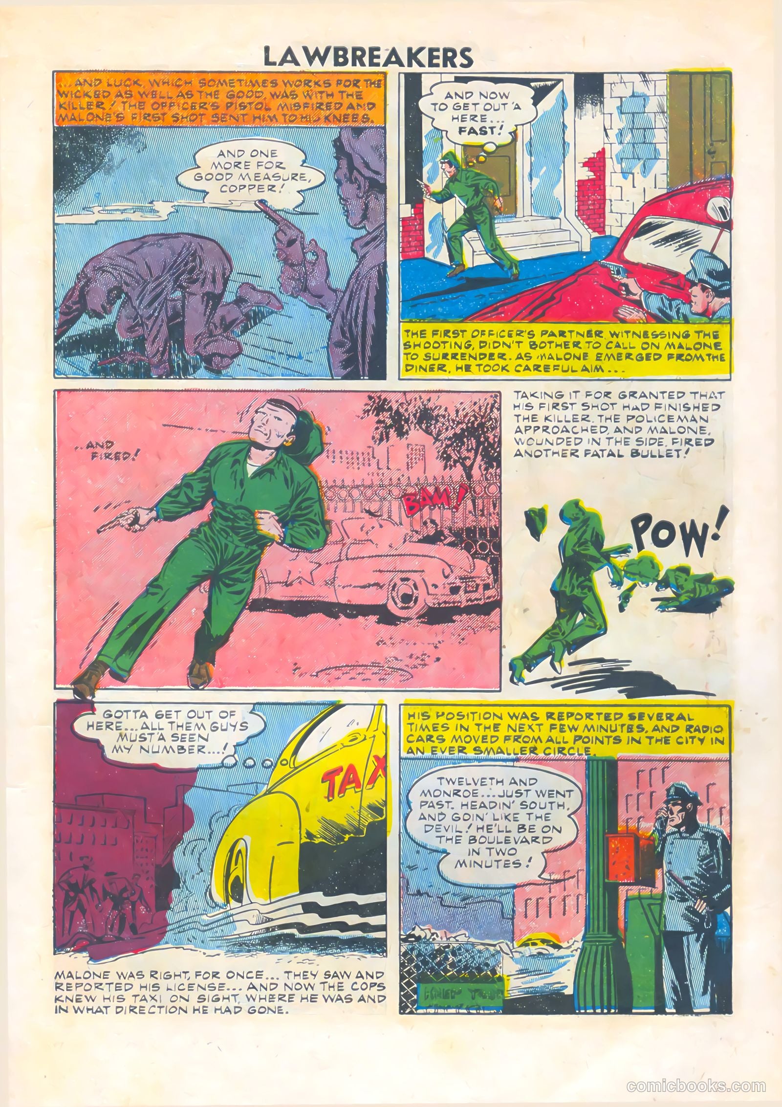 Lawbreakers #9 (1952) — page 7 of 36