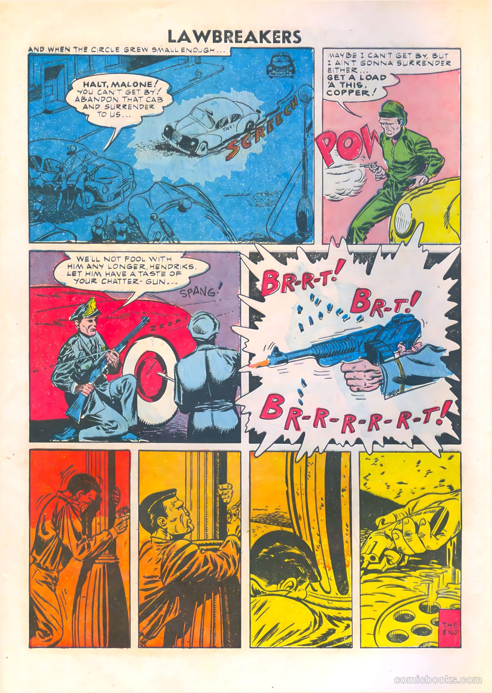 Lawbreakers #9 (1952) — page 8 of 36