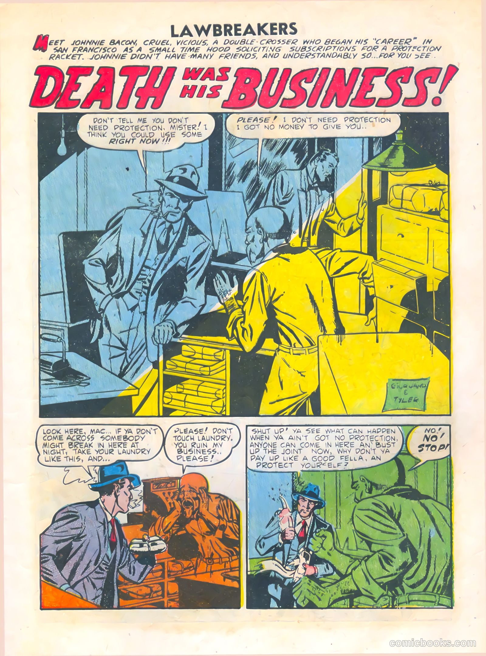 Lawbreakers #9 (1952) — page 9 of 36