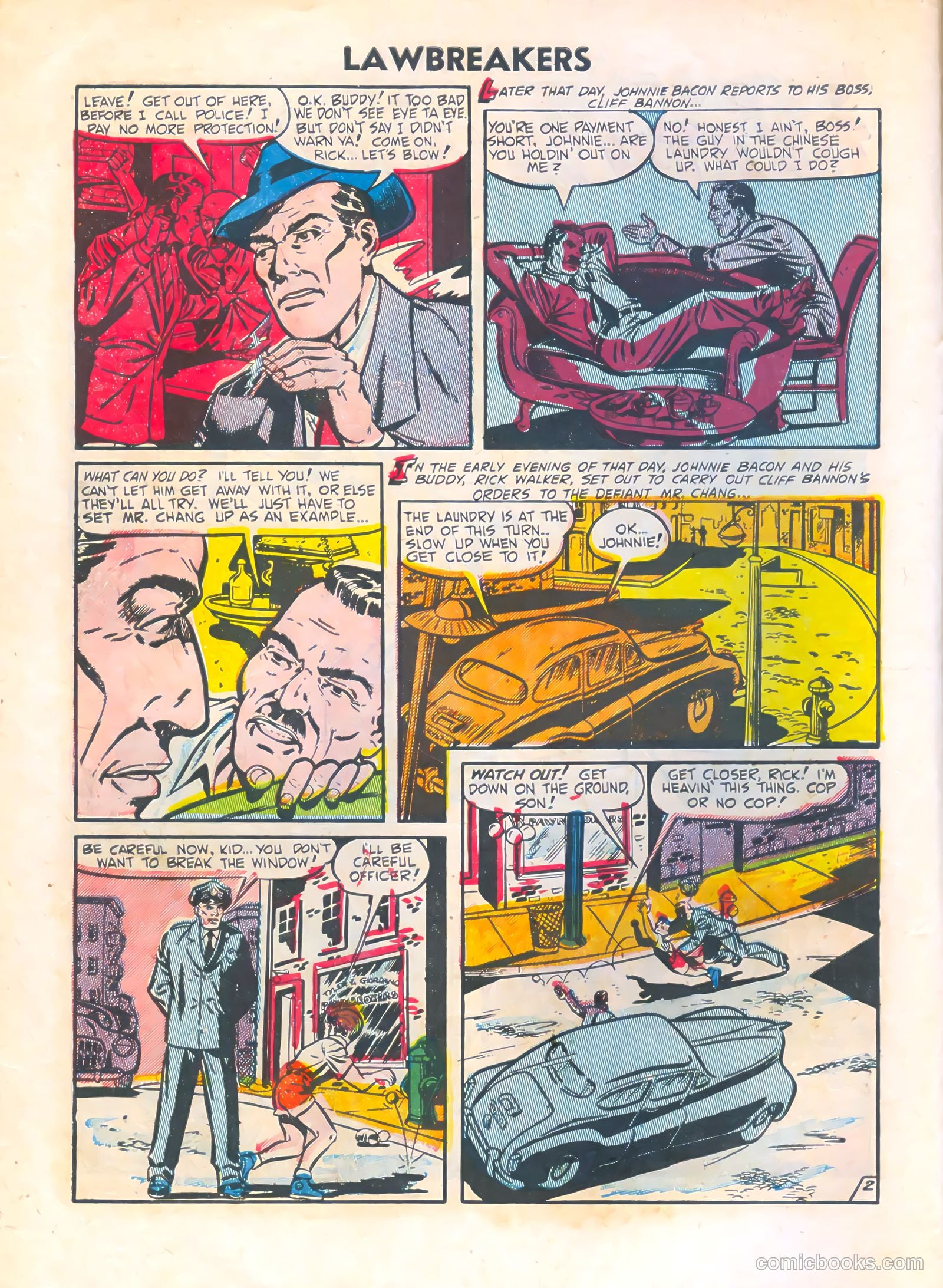 Lawbreakers #9 (1952) — page 10 of 36