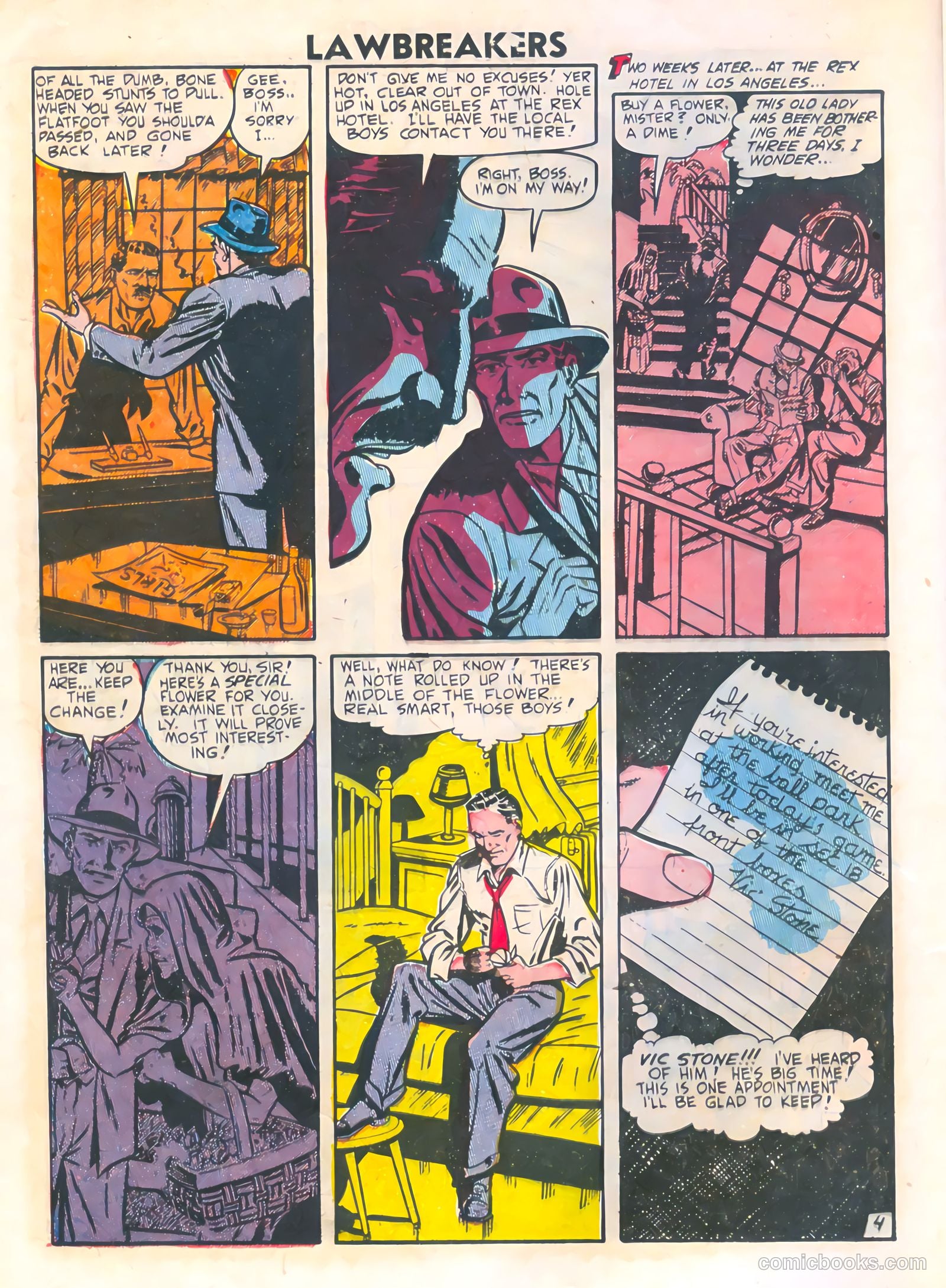 Lawbreakers #9 (1952) — page 12 of 36