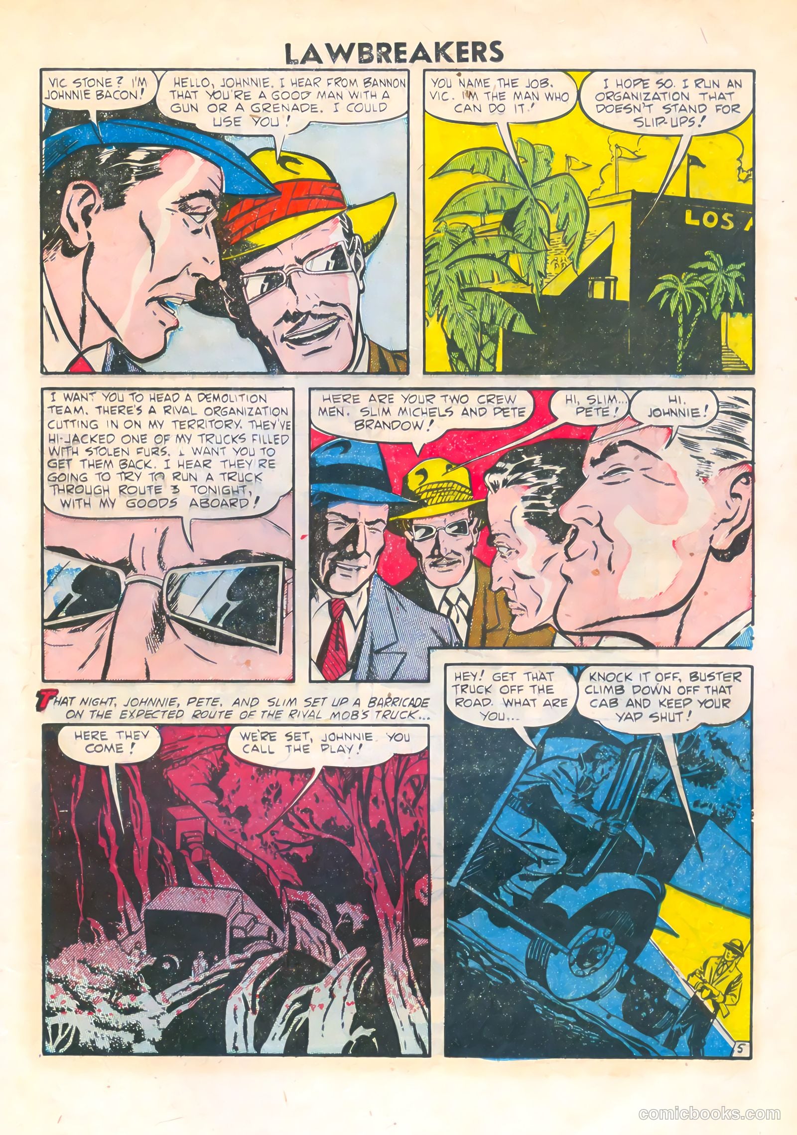 Lawbreakers #9 (1952) — page 13 of 36