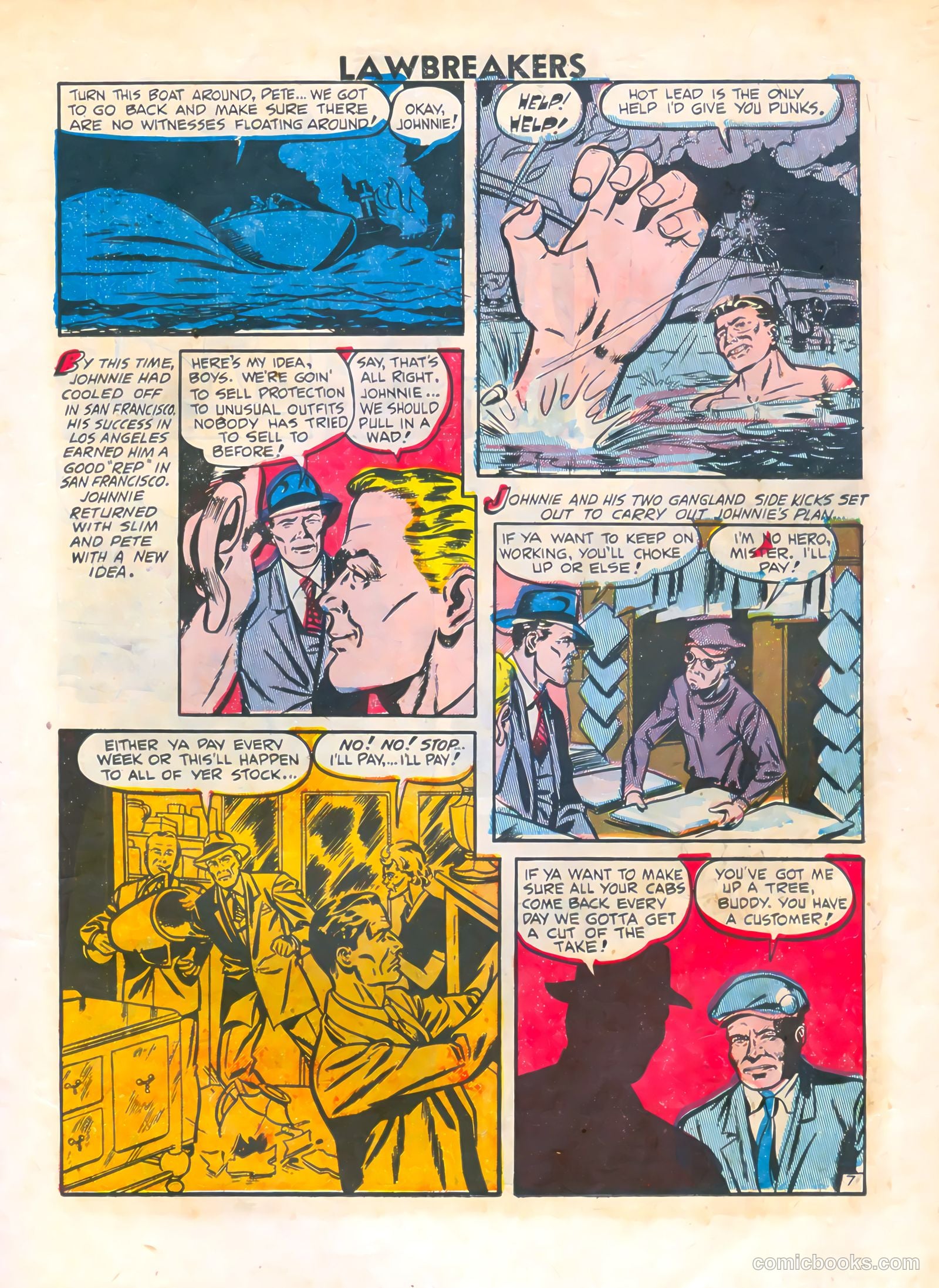 Lawbreakers #9 (1952) — page 15 of 36