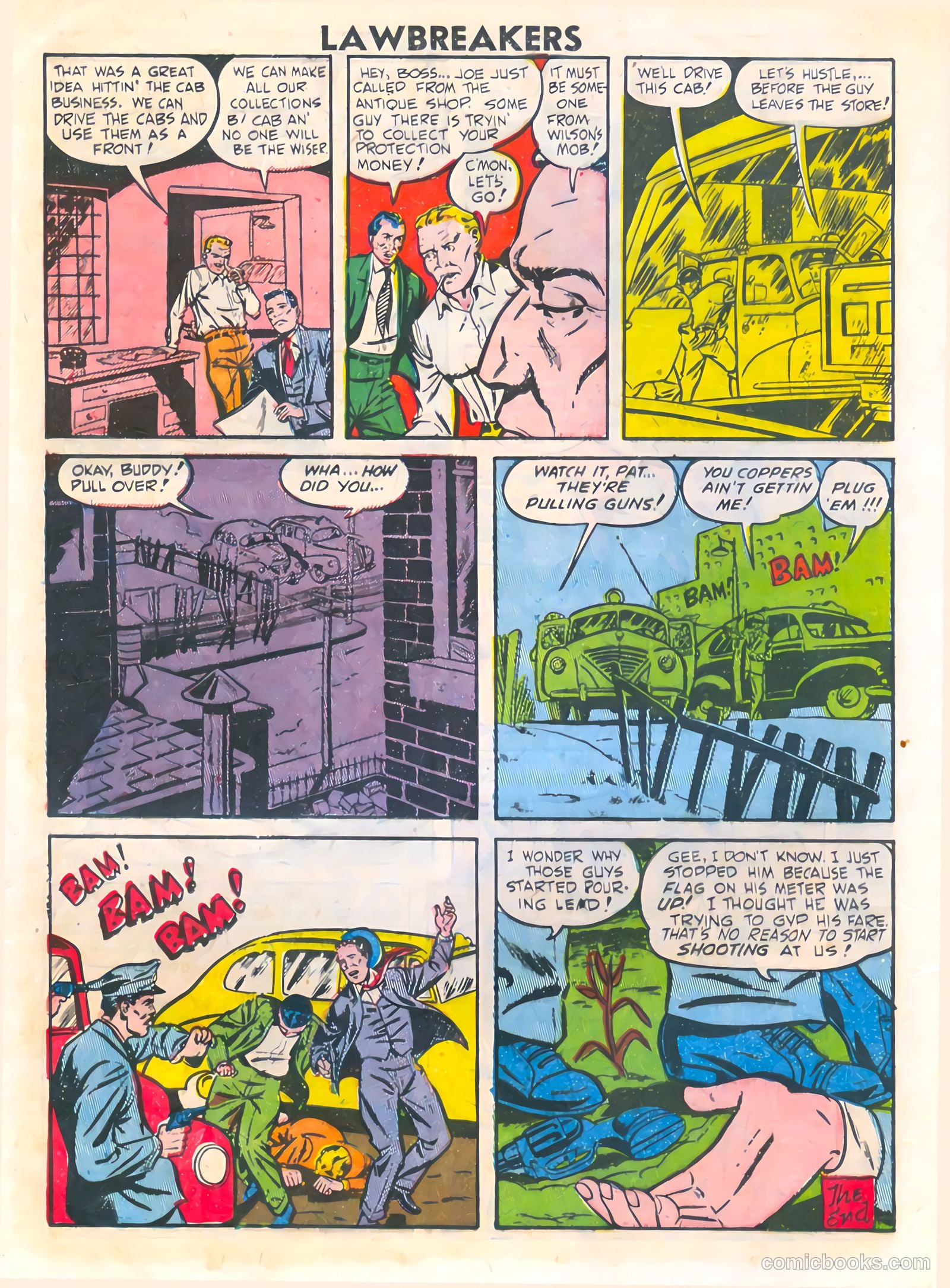 Lawbreakers #9 (1952) — page 16 of 36