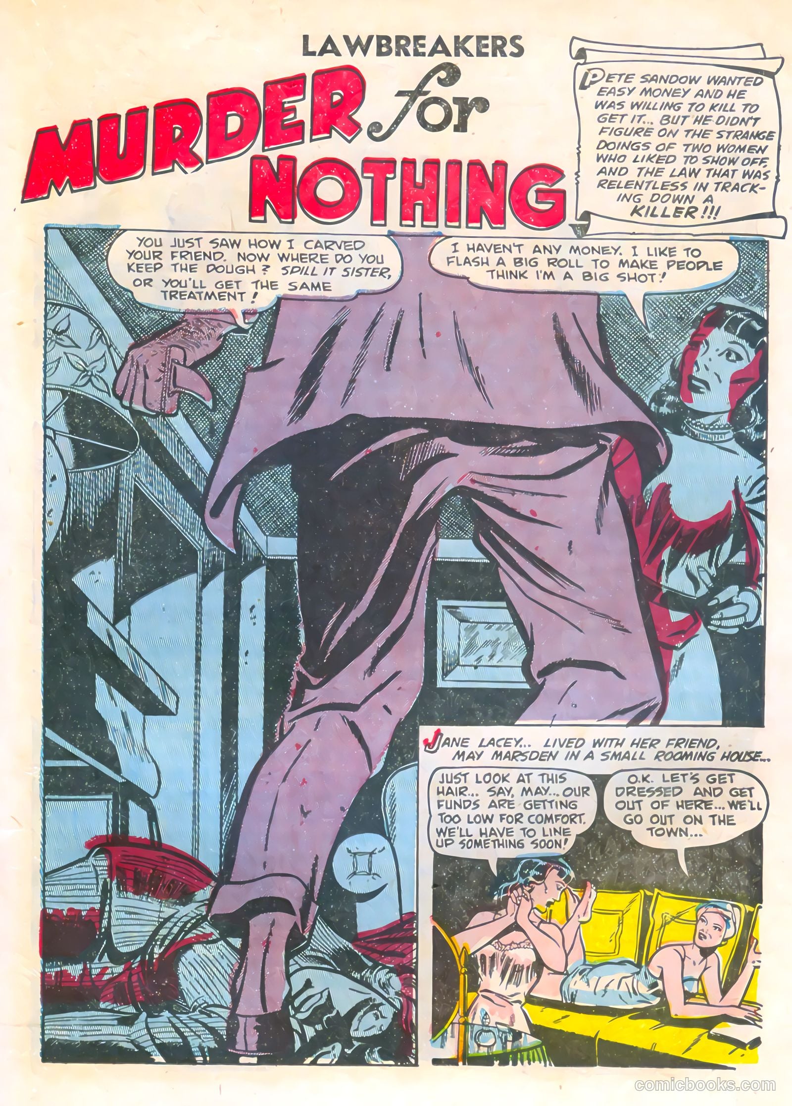 Lawbreakers #9 (1952) — page 19 of 36
