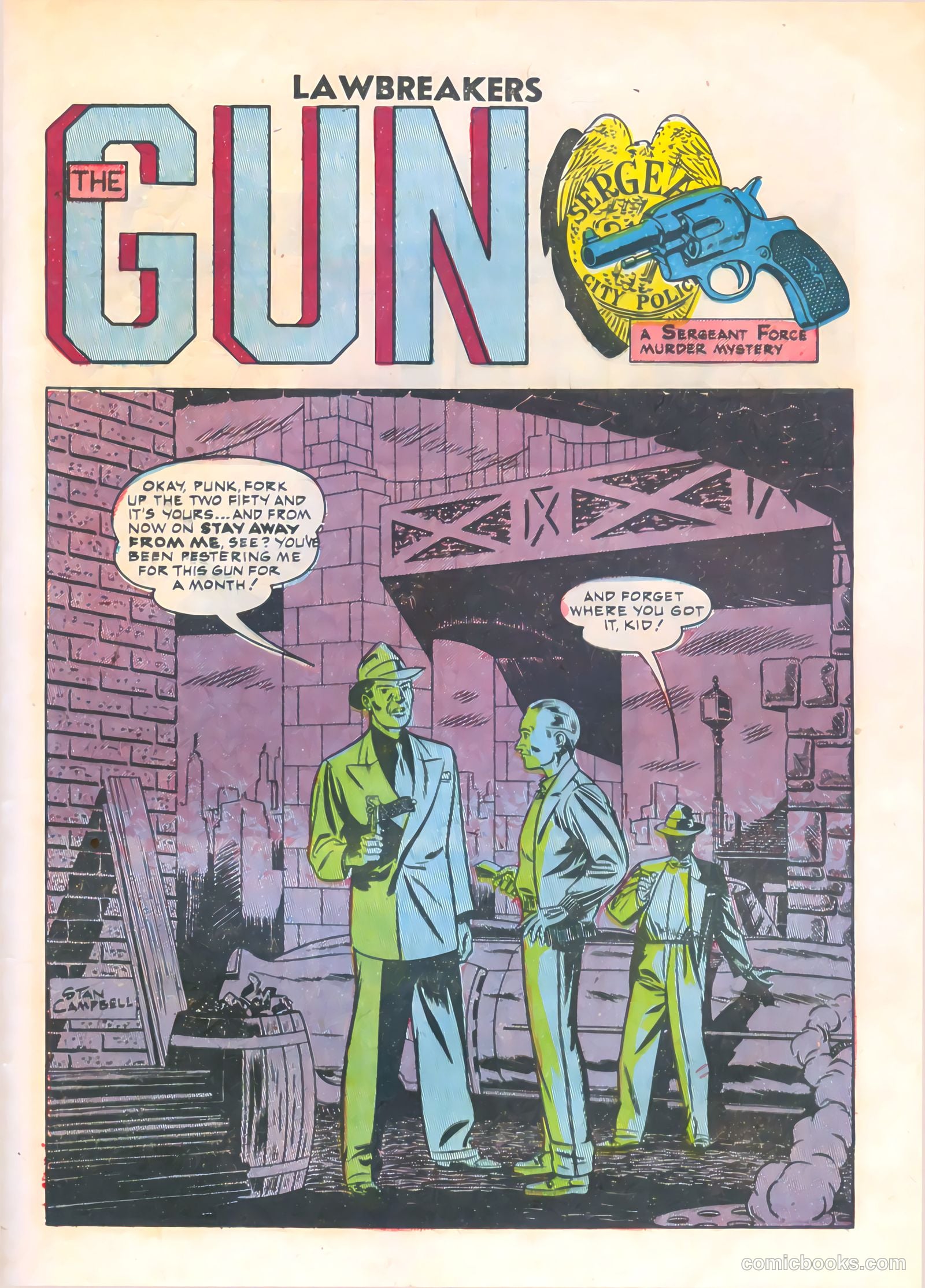 Lawbreakers #9 (1952) — page 25 of 36