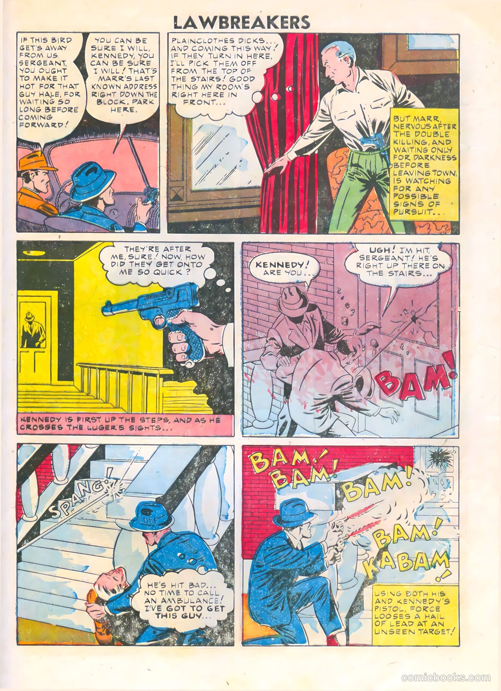 Lawbreakers #9 (1952) — page 29 of 36