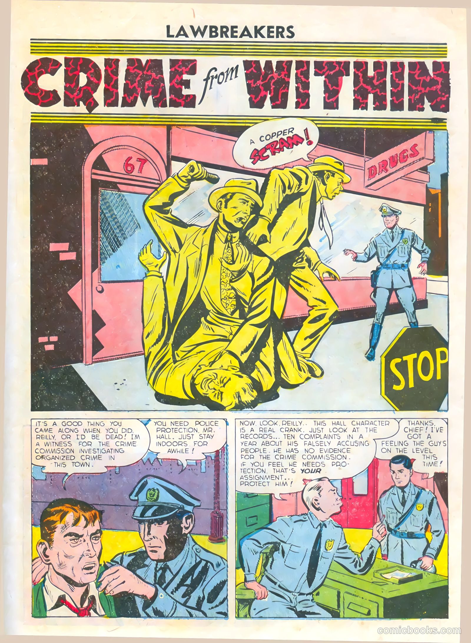 Lawbreakers #9 (1952) — page 31 of 36